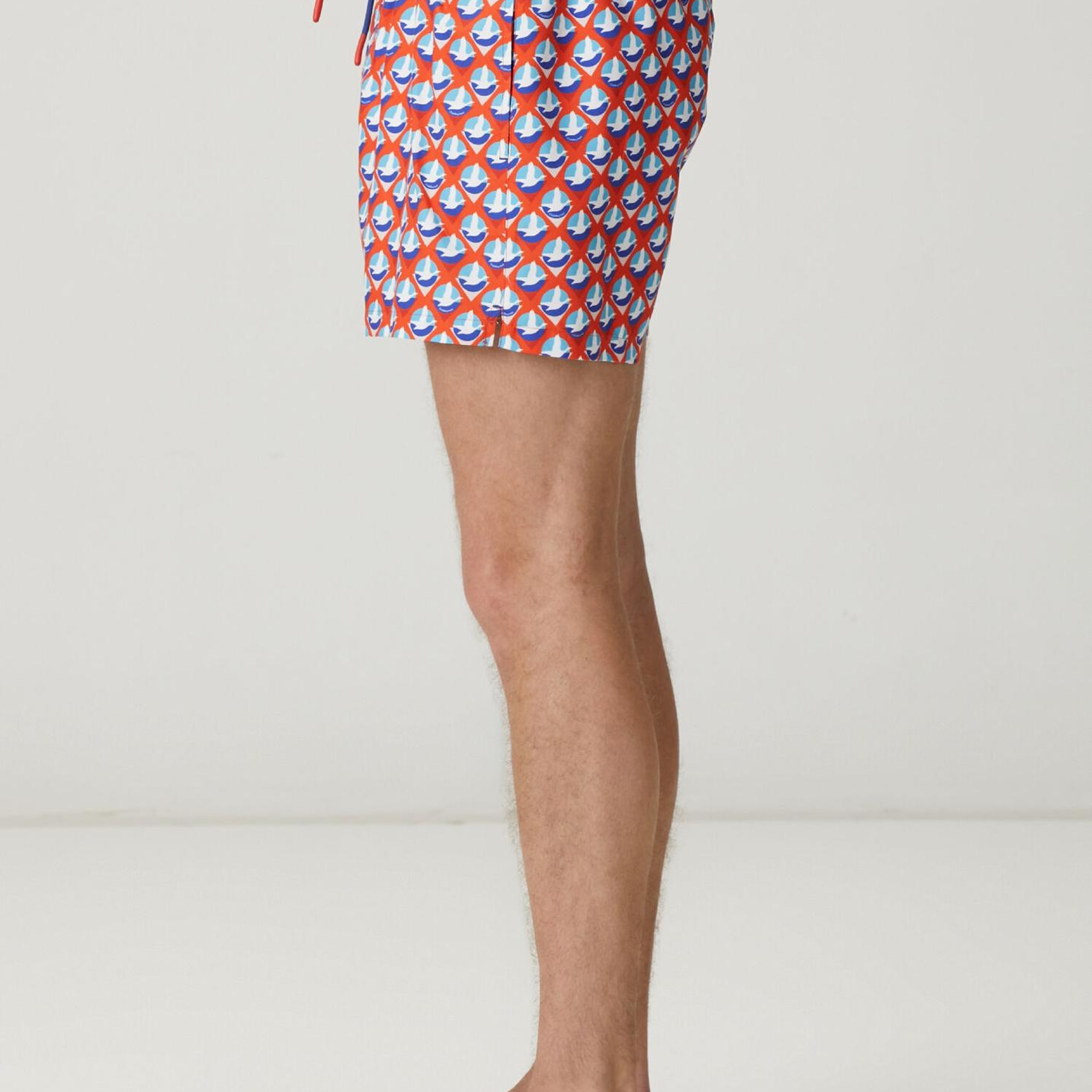 Beymen Club Erkek Kırmızı Kaz Logolu Kısa Mayo