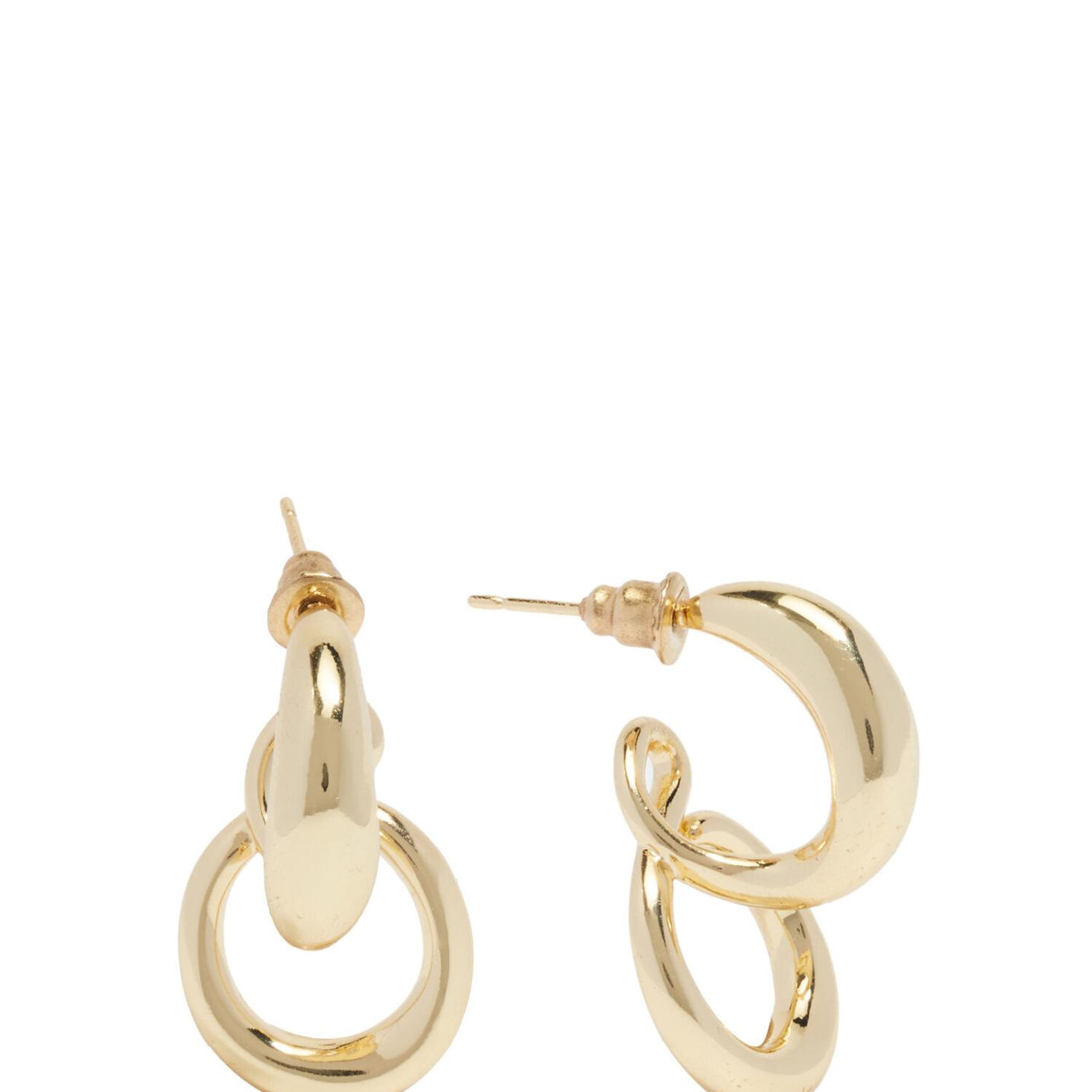 Beymen Club Kadın Gold 2li Oval Küpe