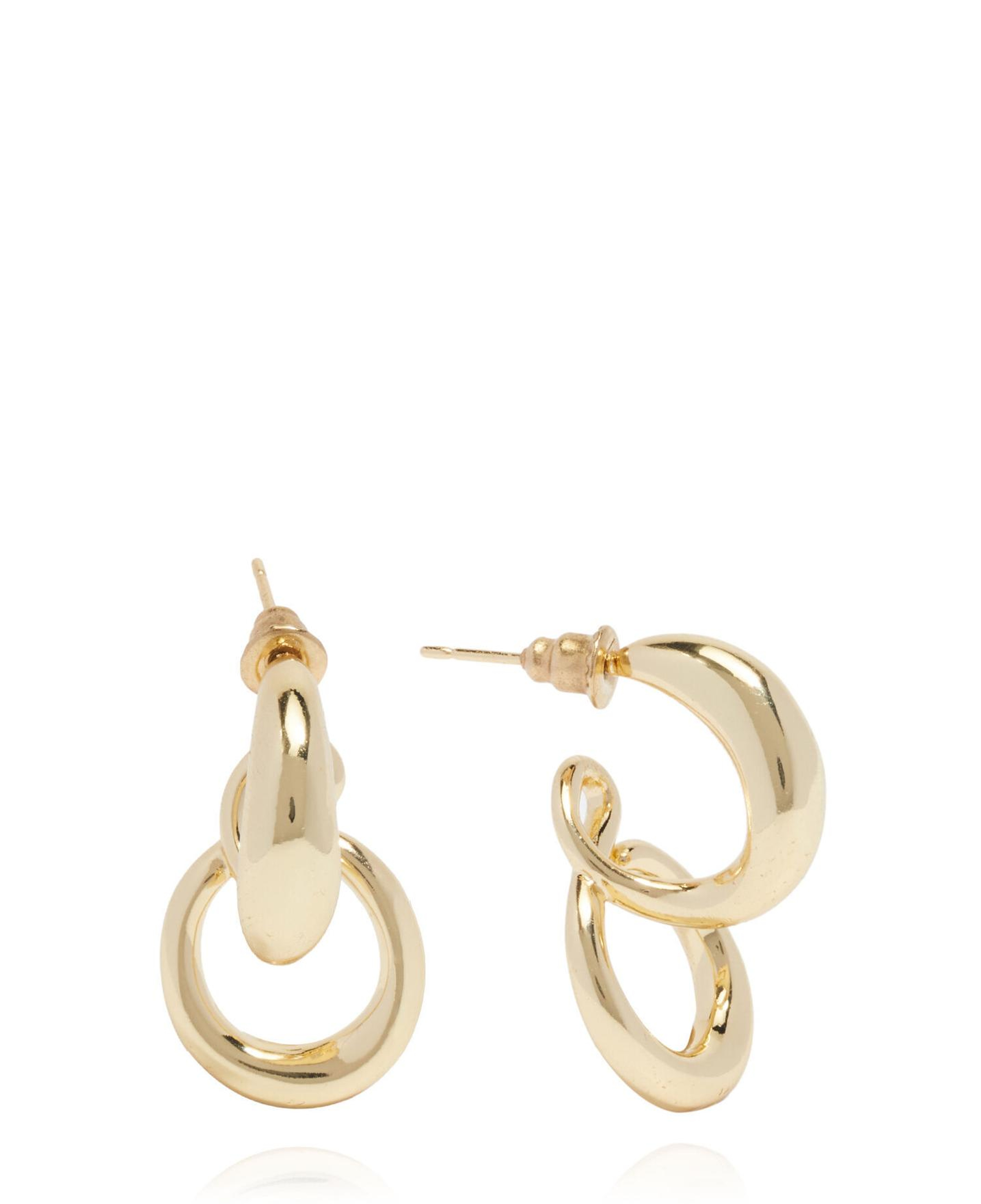 Beymen Club Kadın Gold 2li Oval Küpe