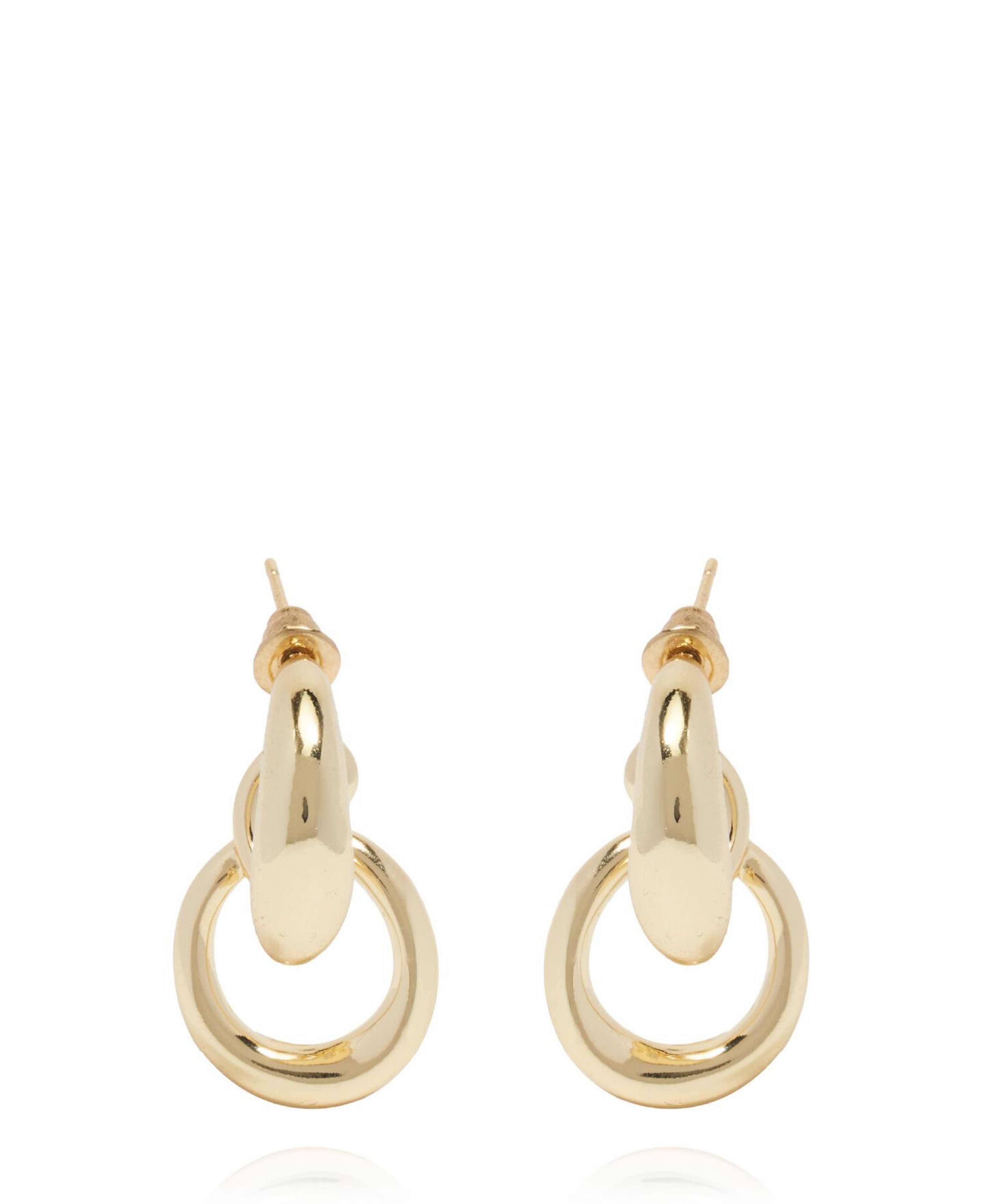 Beymen Club Kadın Gold 2li Oval Küpe