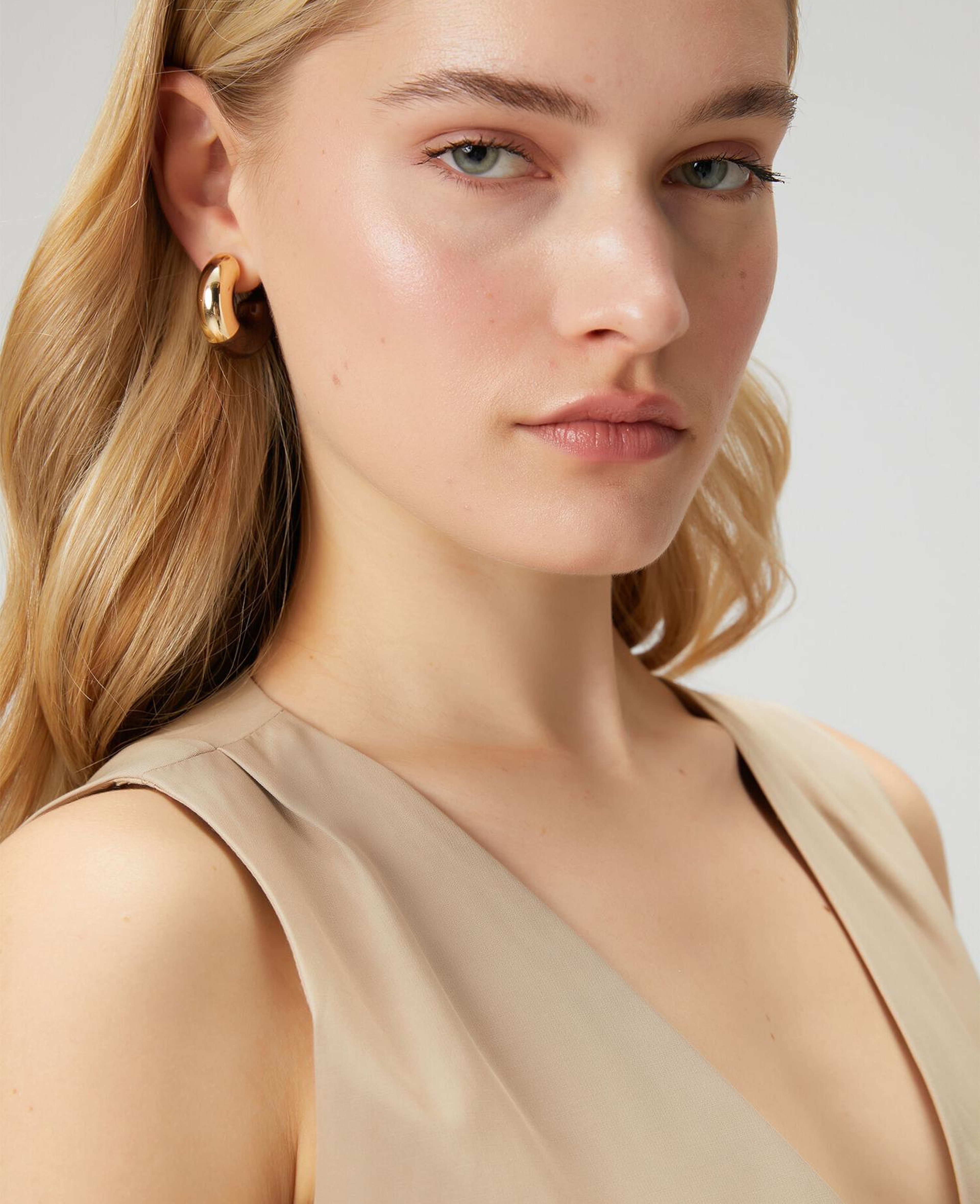 Beymen Club Kadın Gold Kahverengi Küpe