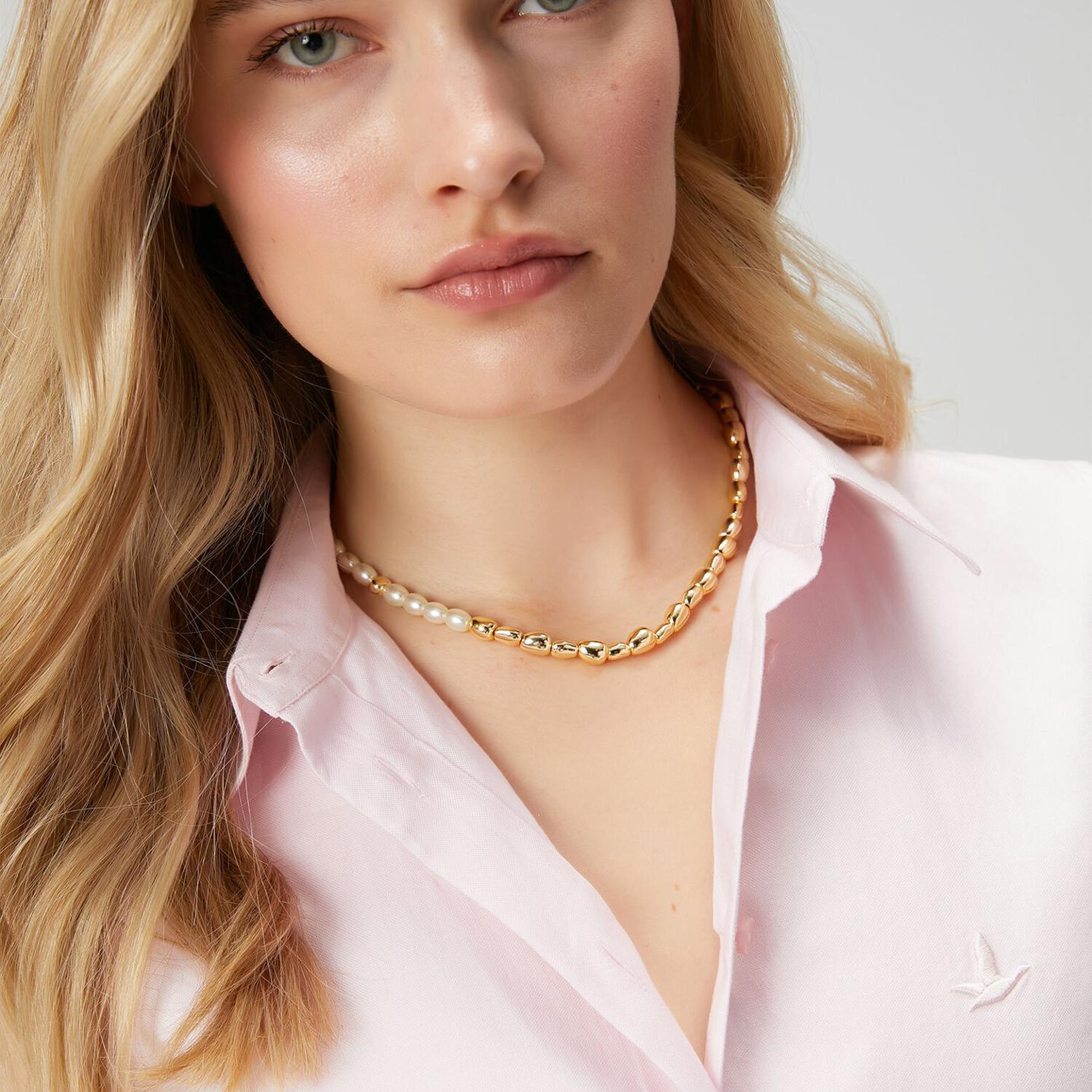 Beymen Club Kadın Gold Beyaz Kolye