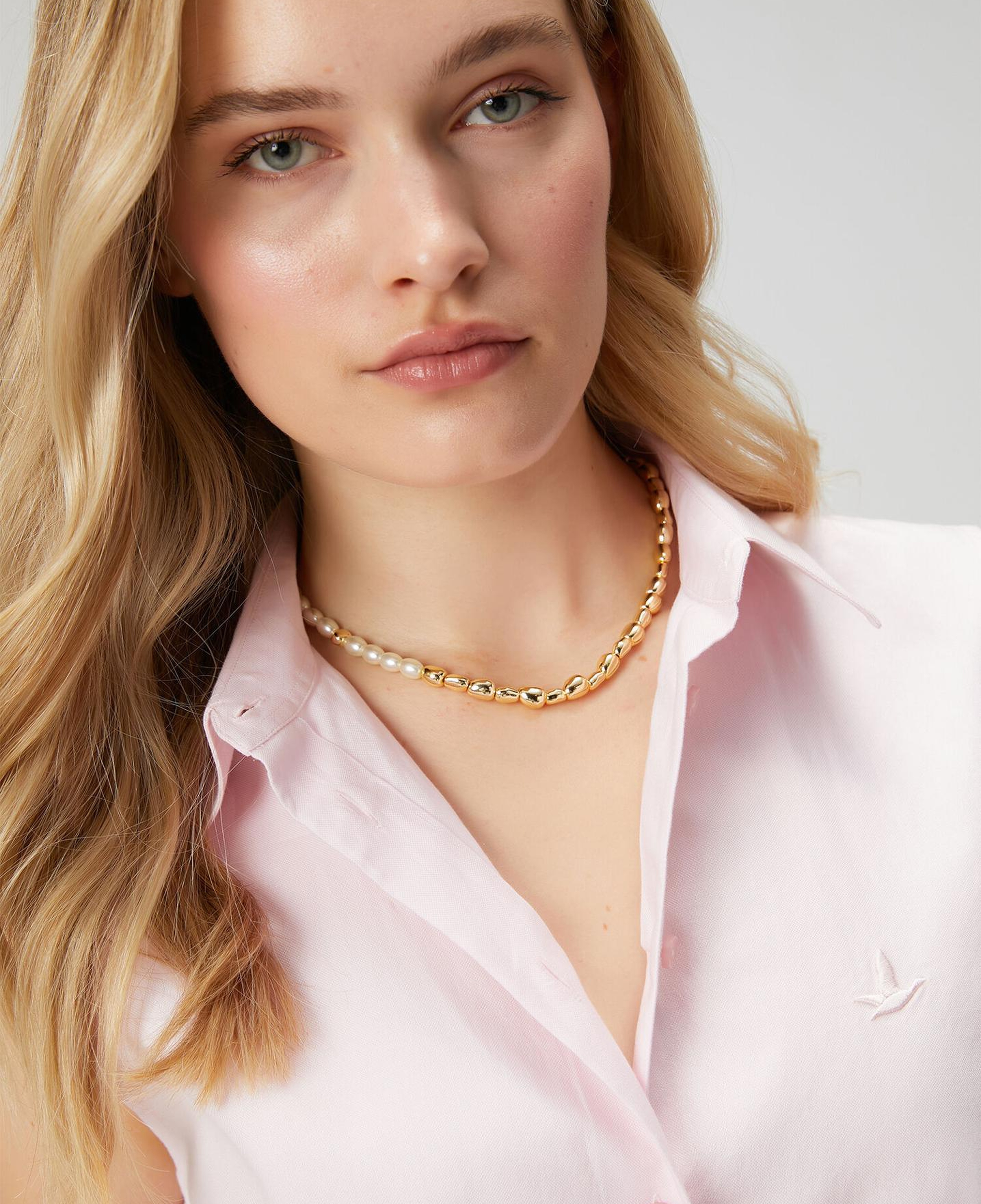 Beymen Club Kadın Gold Beyaz Kolye