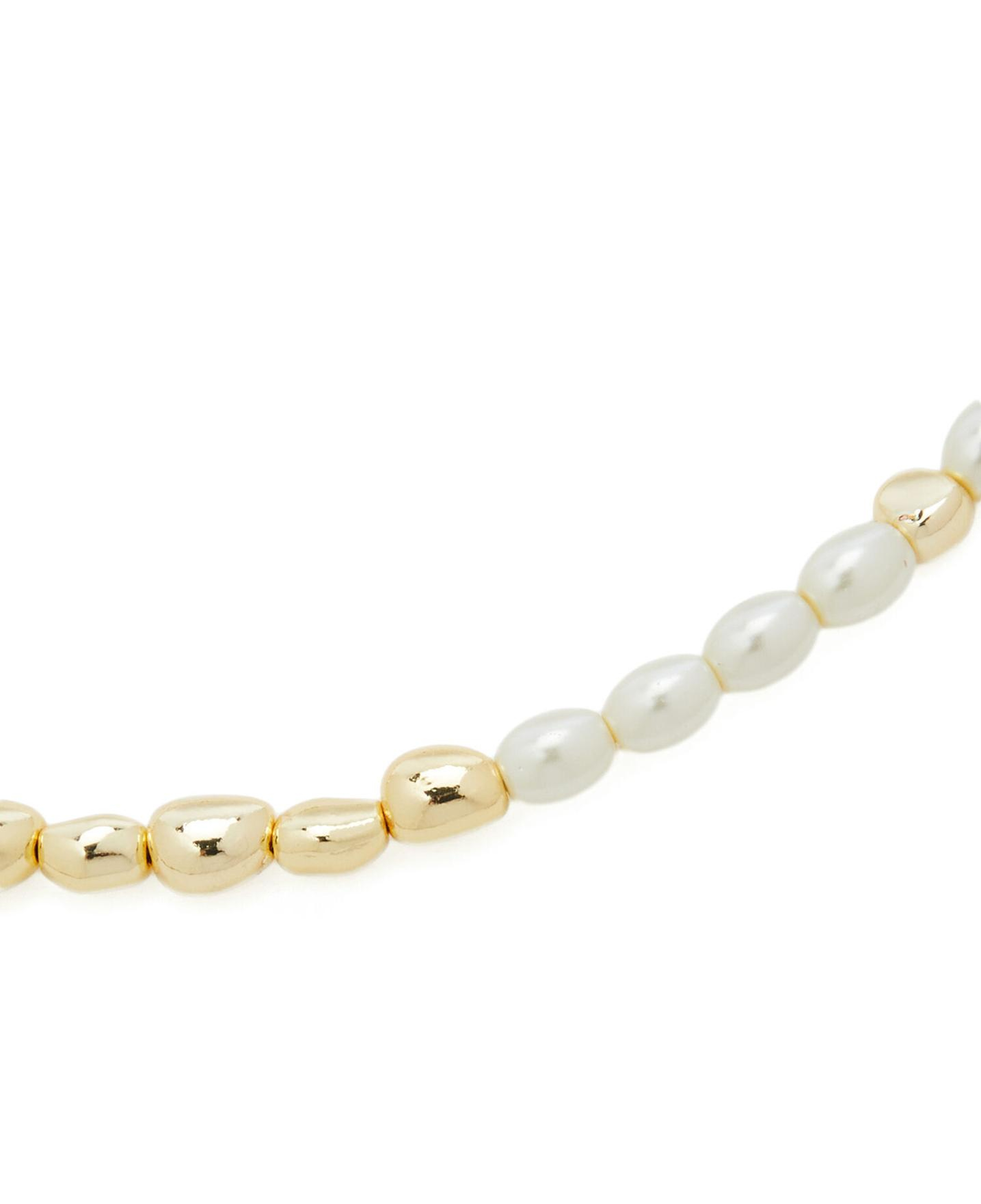 Beymen Club Kadın Gold Beyaz Kolye