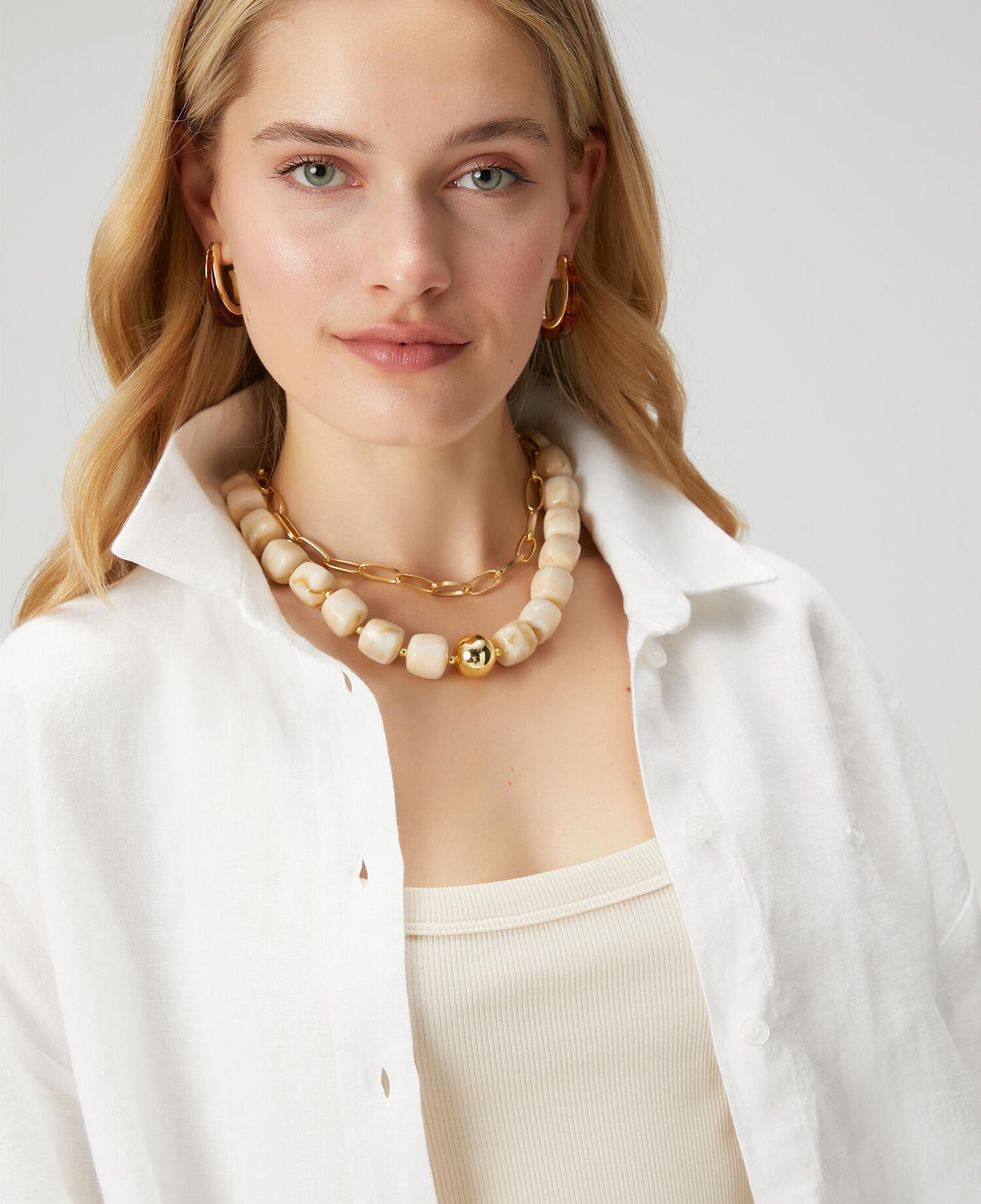 Beymen Club Kadın Krem Zincir Kolye