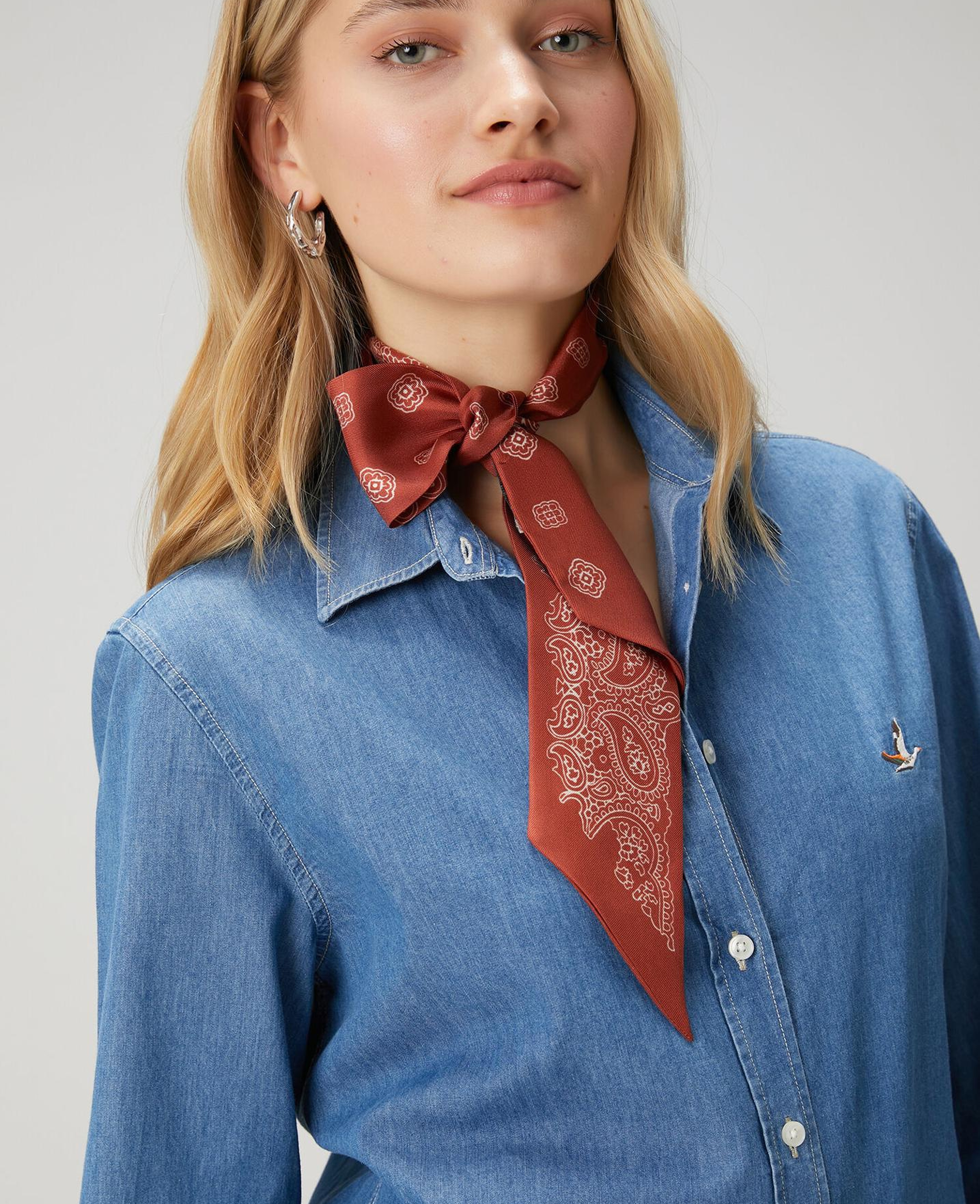 Beymen Club Kadın Mavi Basic Denim Gömlek