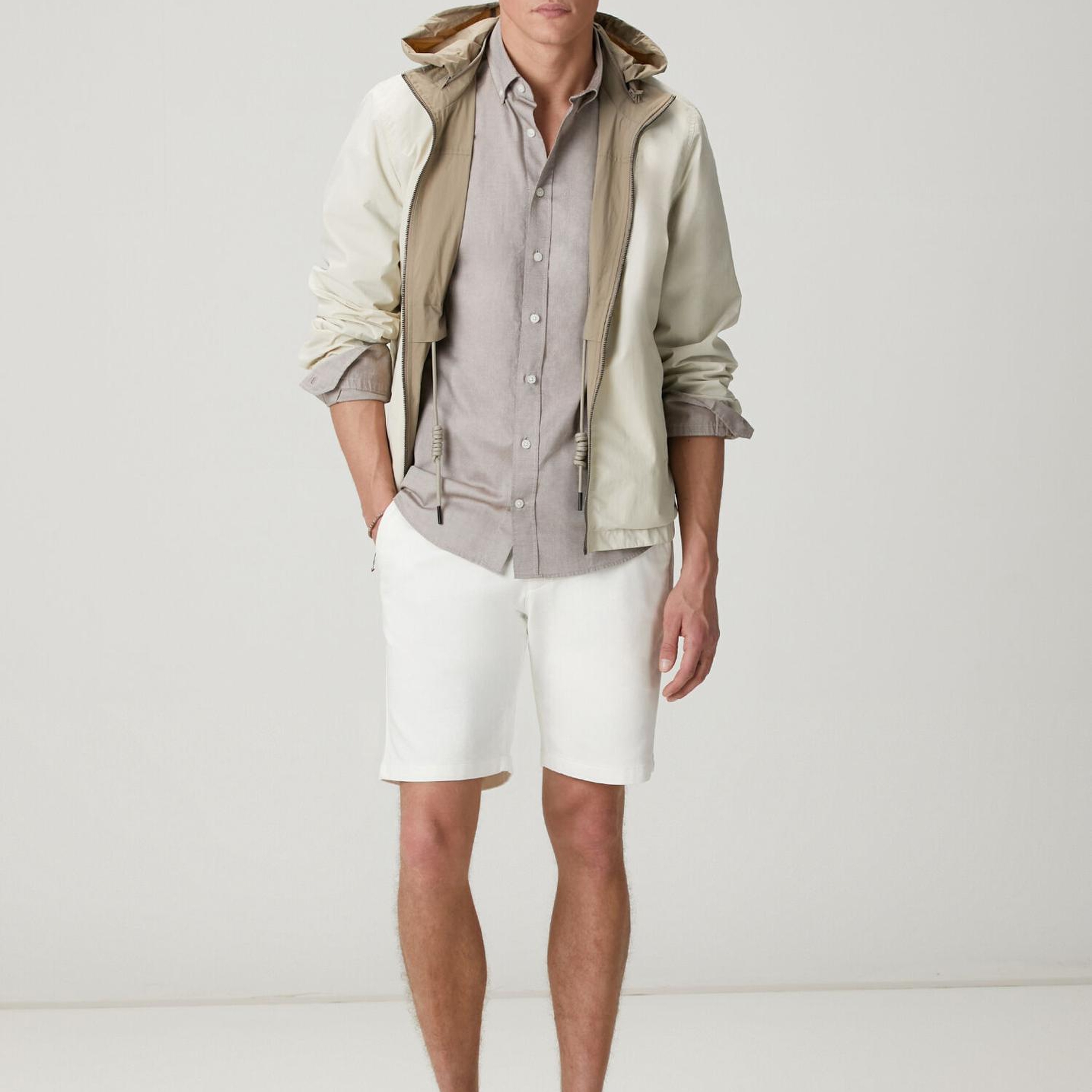 Beymen Club Erkek Comfort Fit Vizon Oxford Gömlek