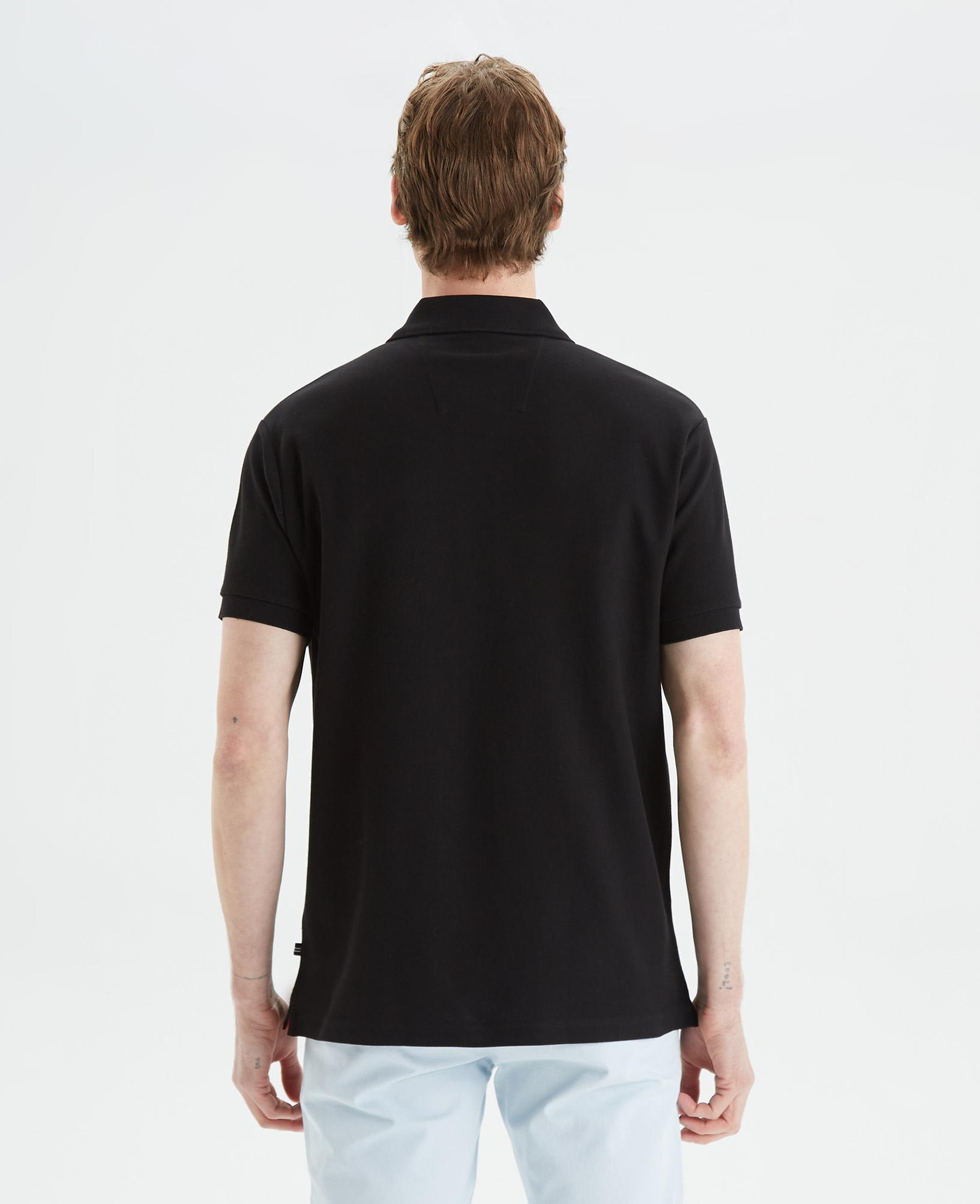 Nautica Erkek Siyah Classic Fit Kısa Kollu Polo