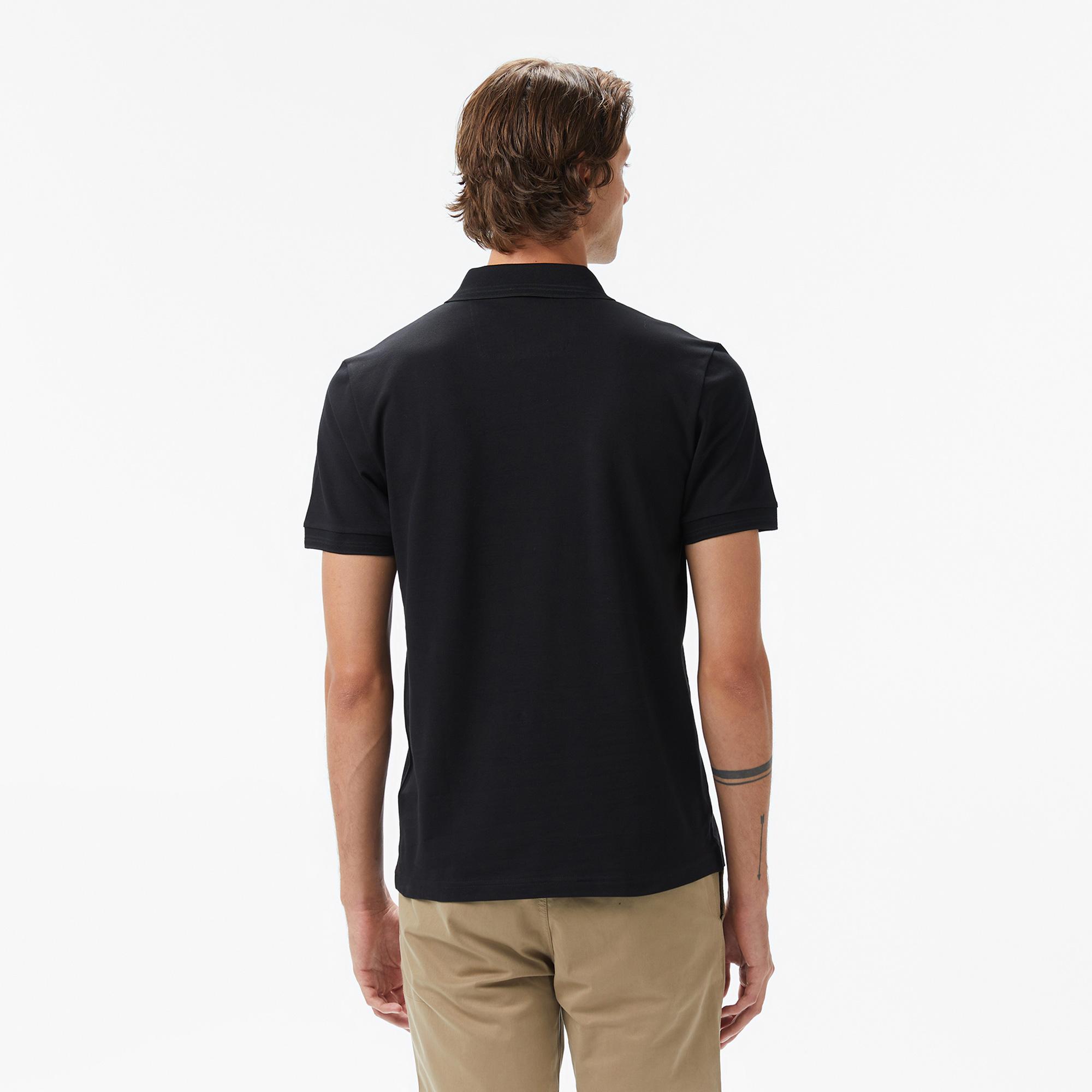 Boss Paul Erkek Siyah Polo