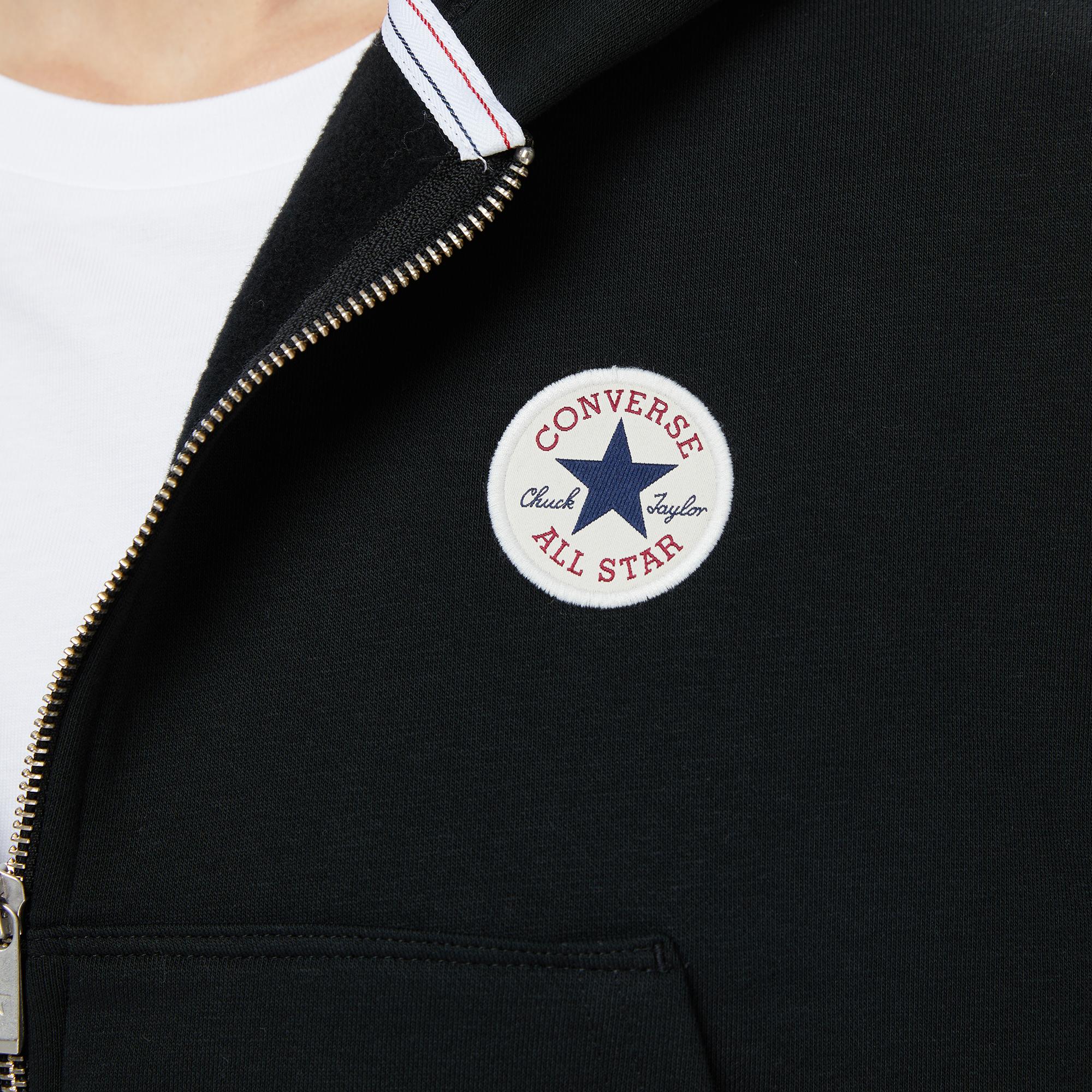 Converse Kadın Siyah Hoodie