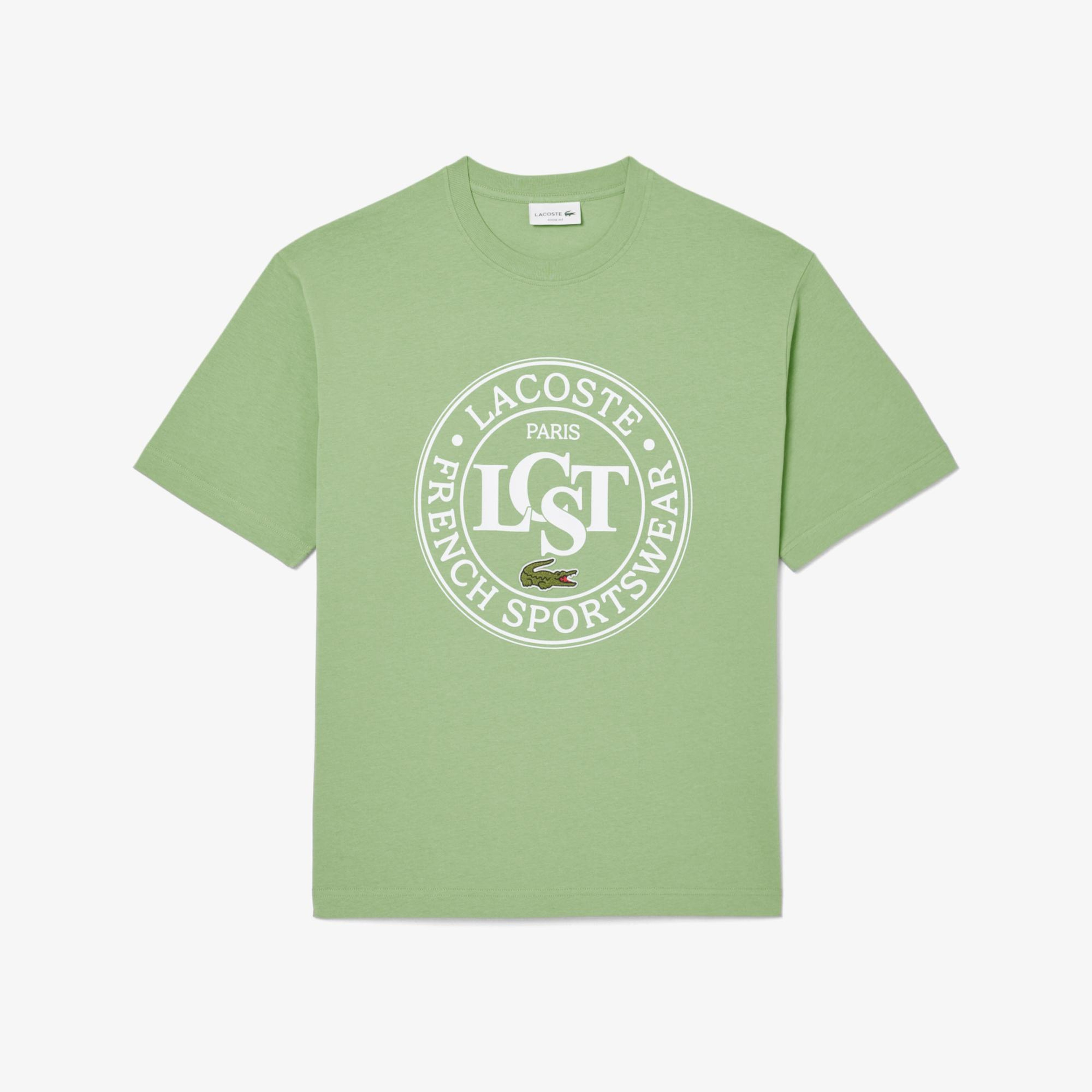 Lacoste Loose Fit Erkek Yeşil T-Shirt