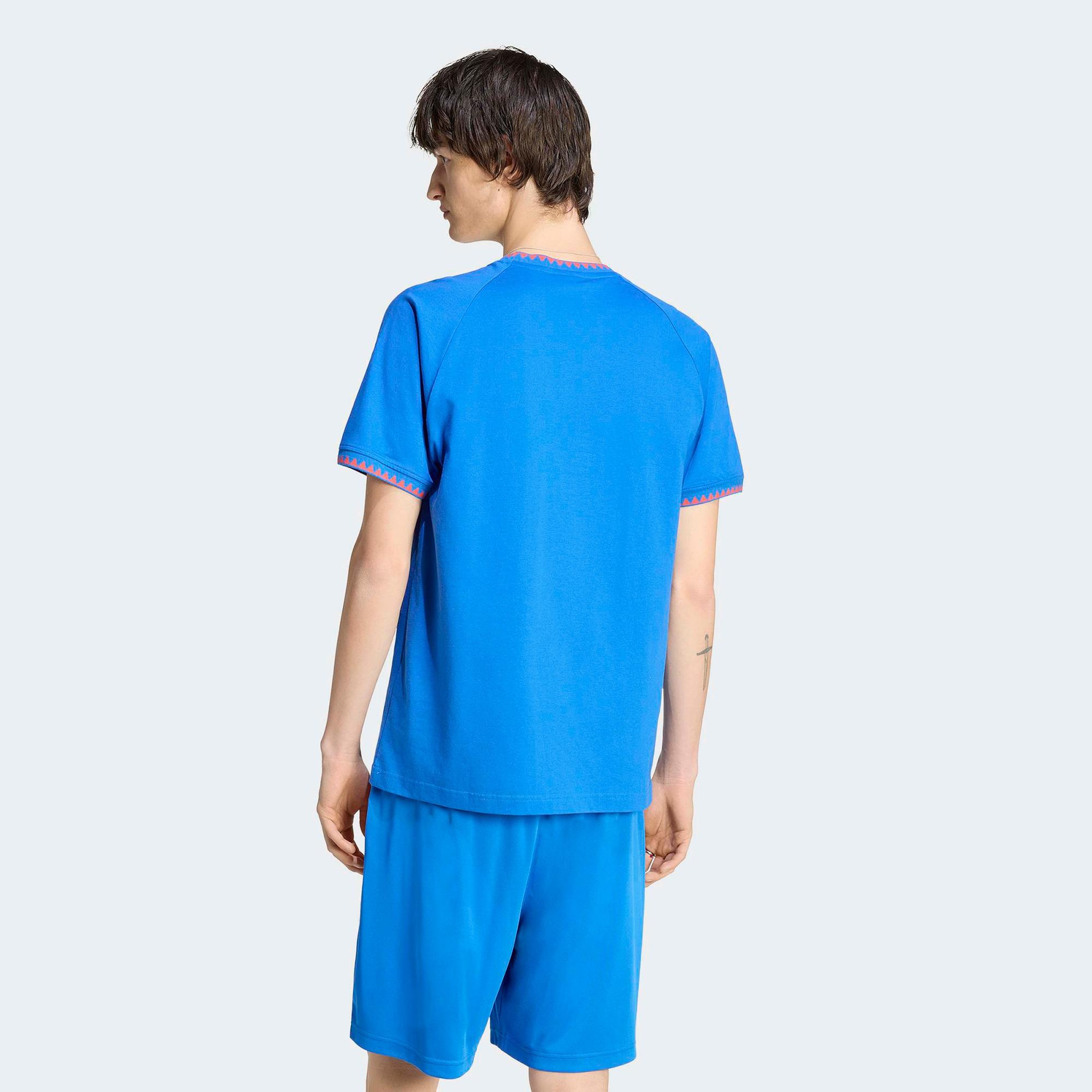 adidas Chest Erkek Mavi T-Shirt