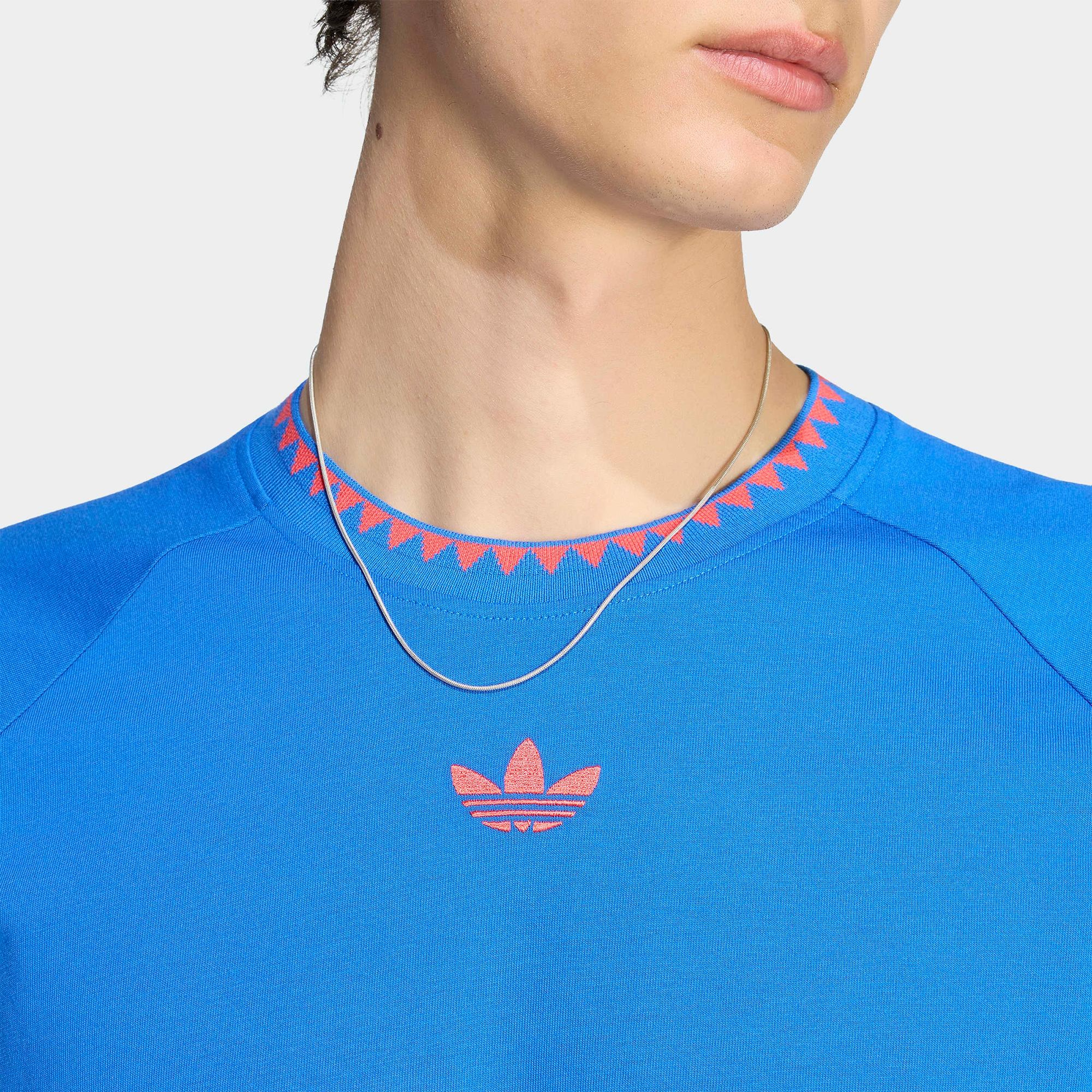 adidas Chest Erkek Mavi T-Shirt