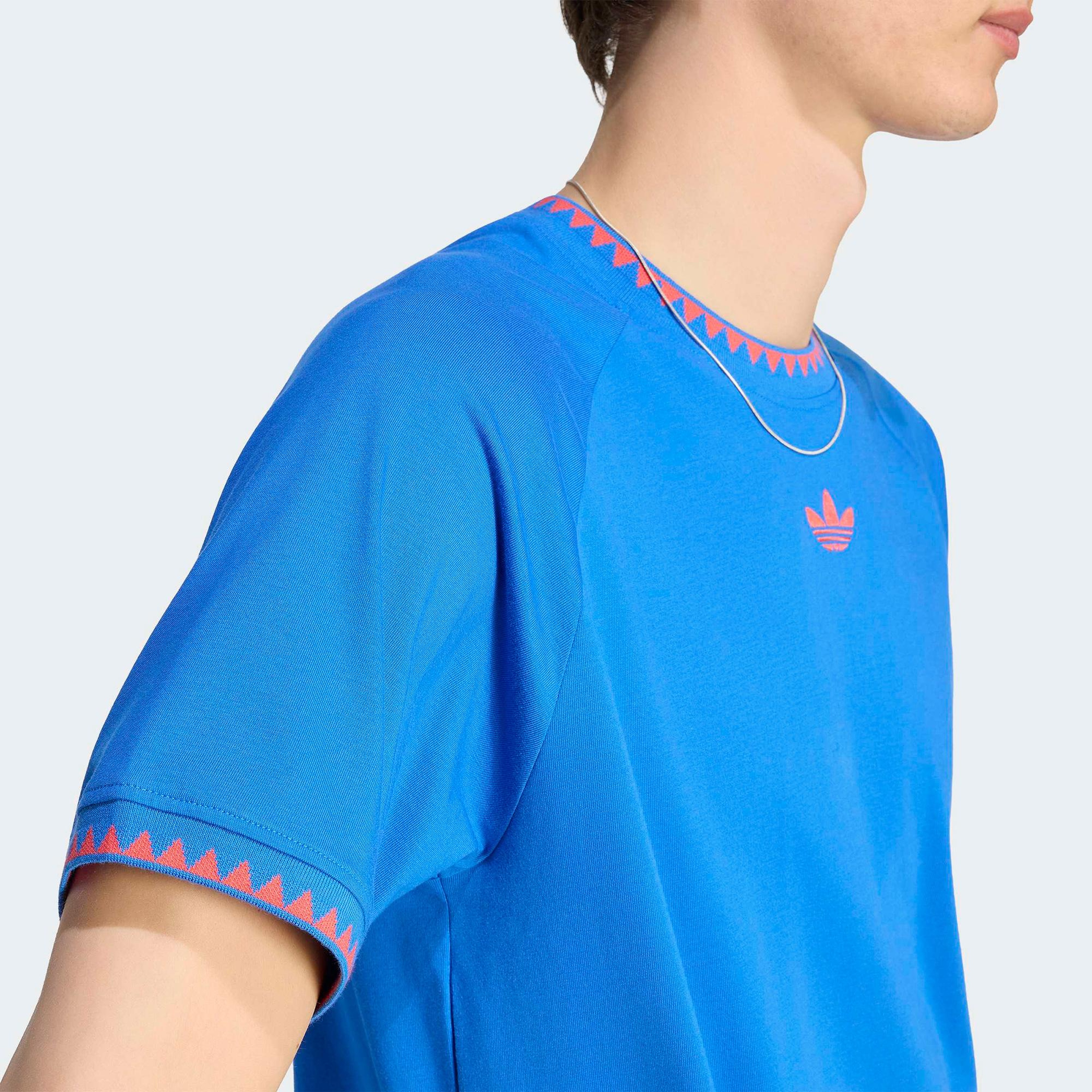 adidas Chest Erkek Mavi T-Shirt