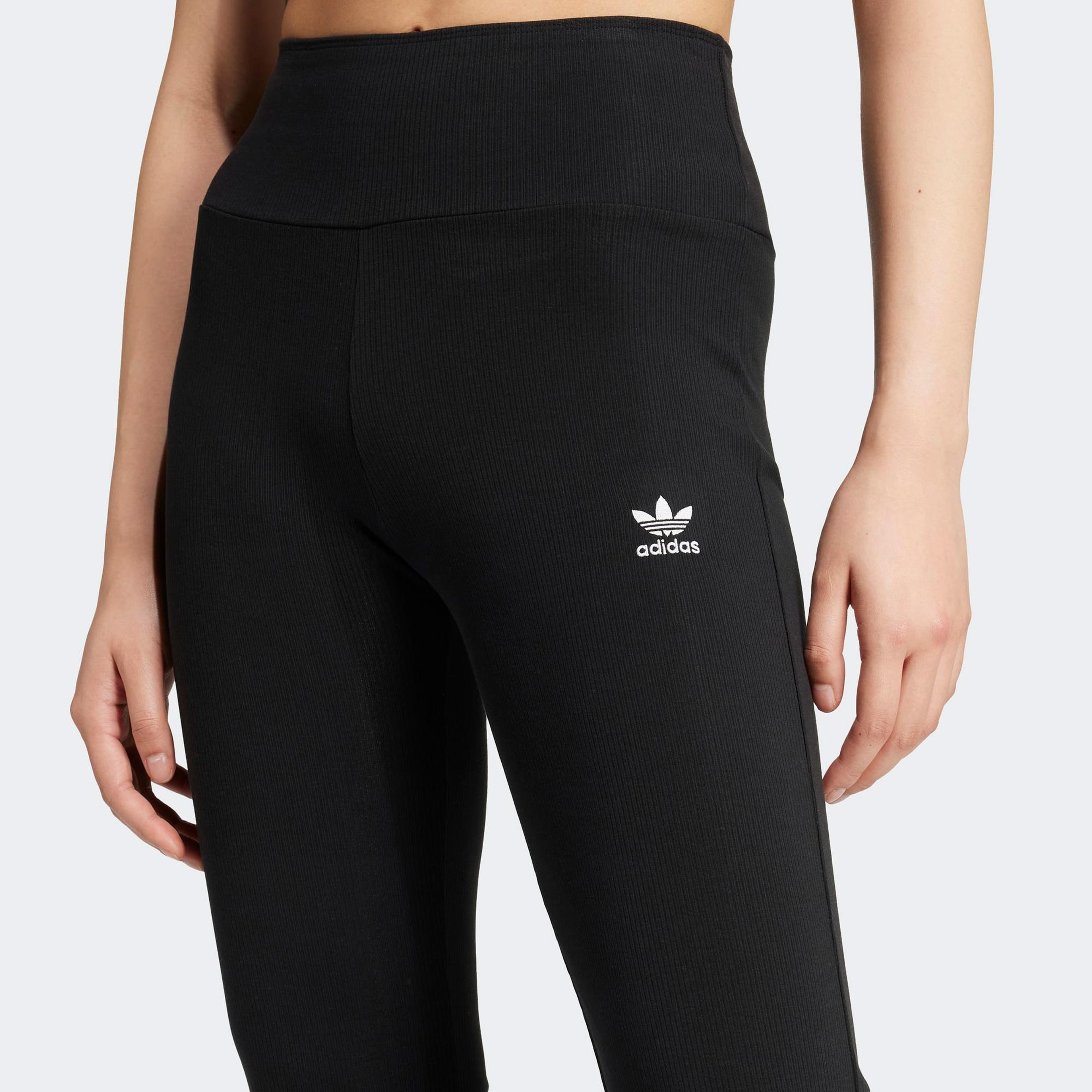 adidas Essentials Ribana Kadın Siyah Tayt