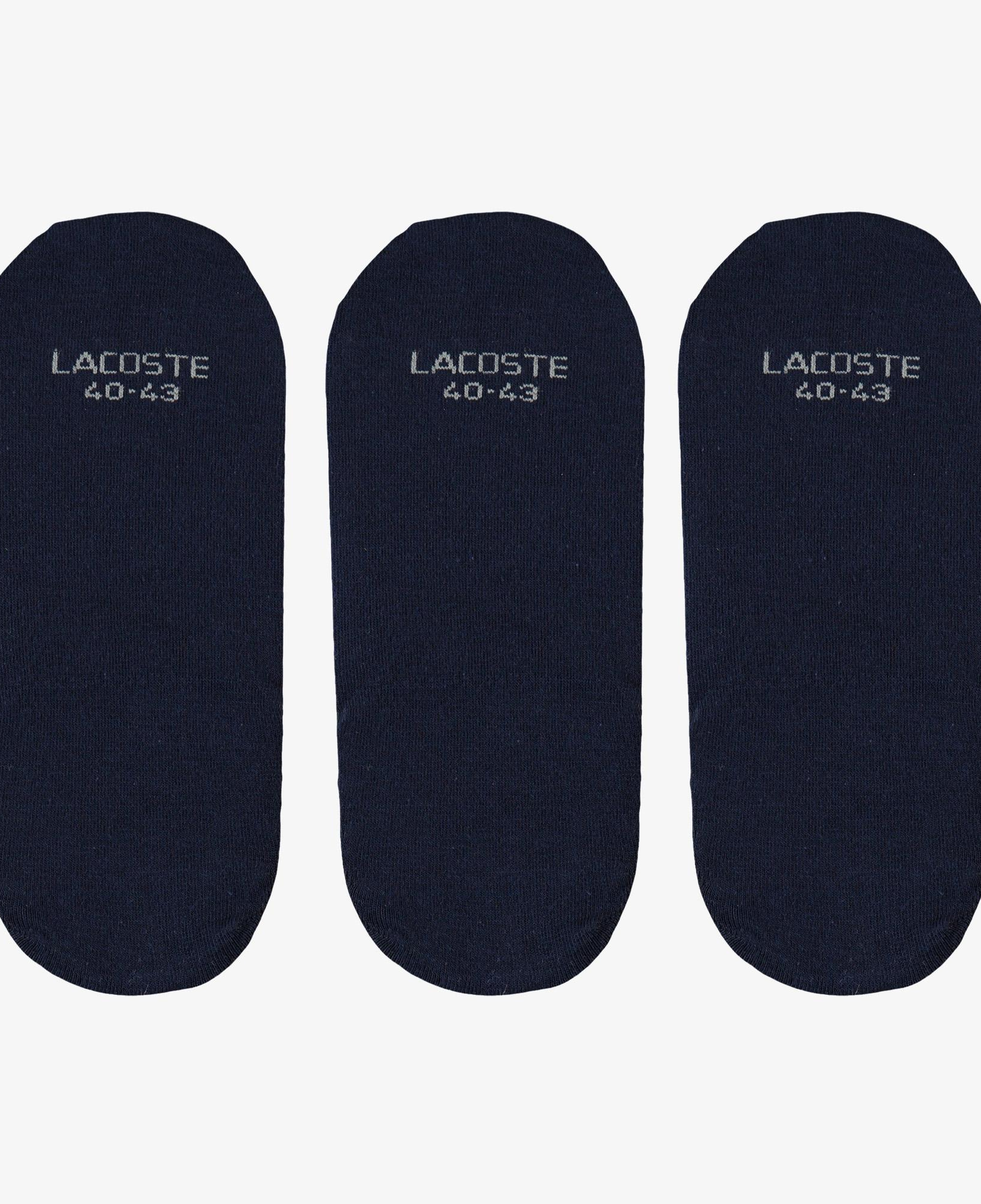 Lacoste Unisex 3'lü Lacivert Çorap