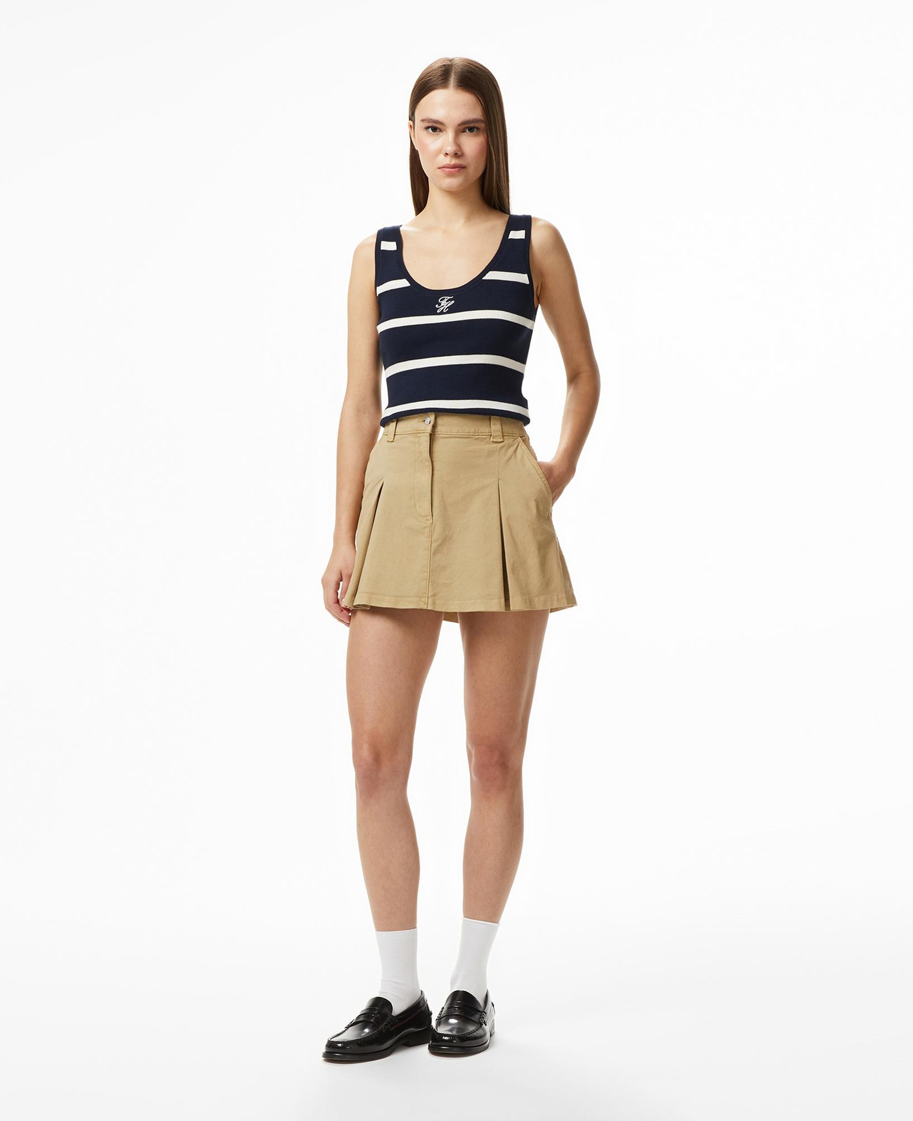 Tommy Hilfiger Full Needle Kadın Lacivert Triko