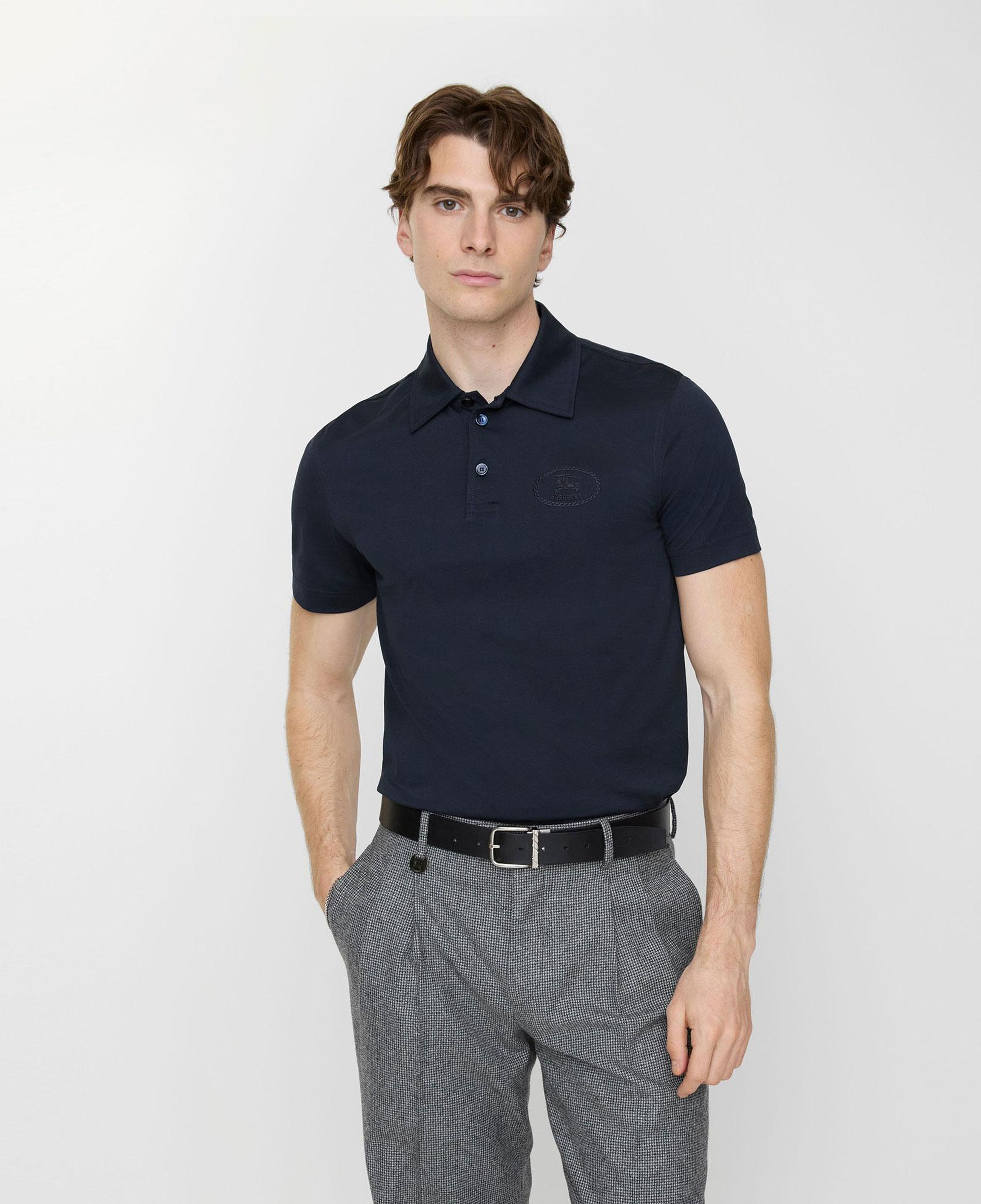 Burberry Erkek Lacivert Polo