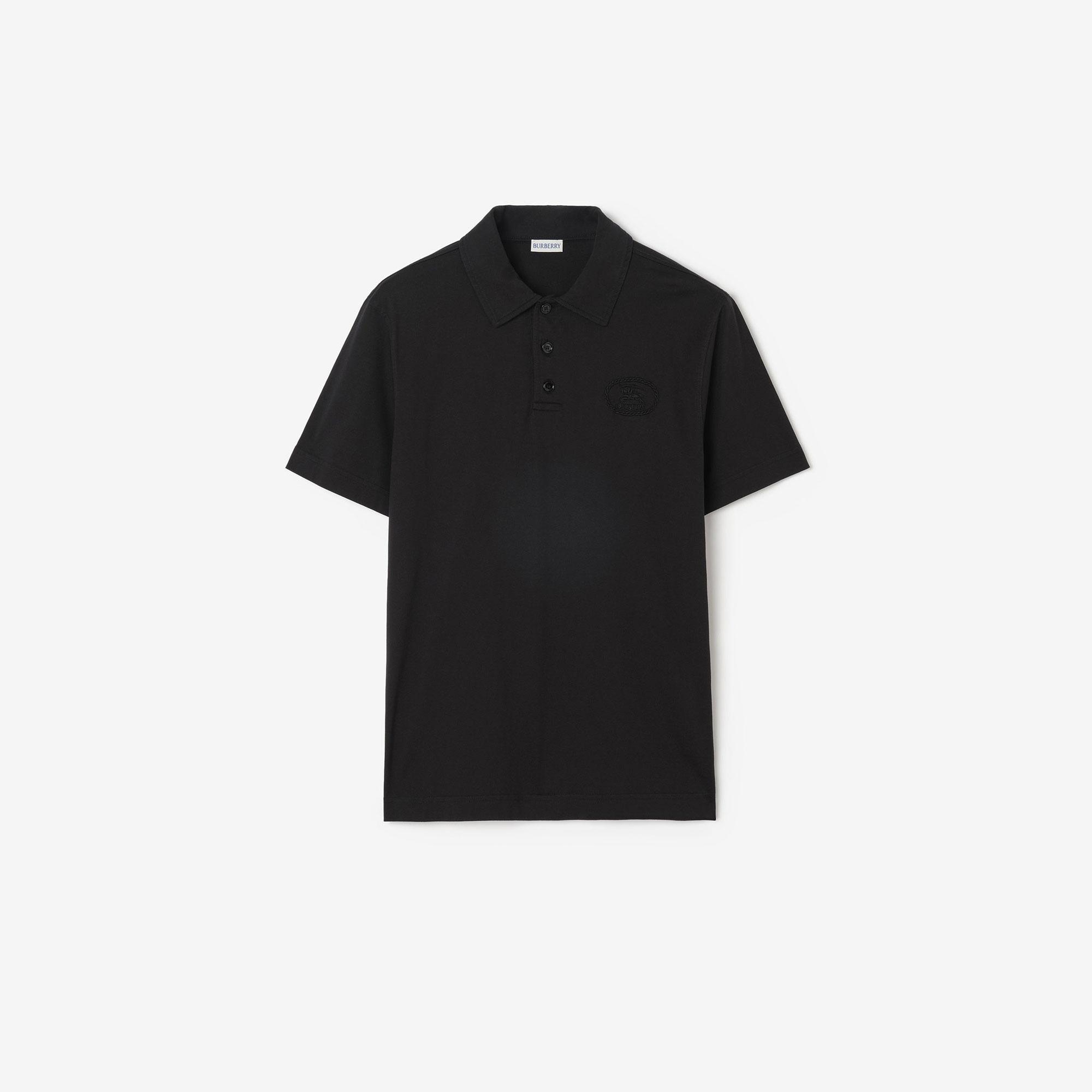 Burberry Erkek Siyah Polo