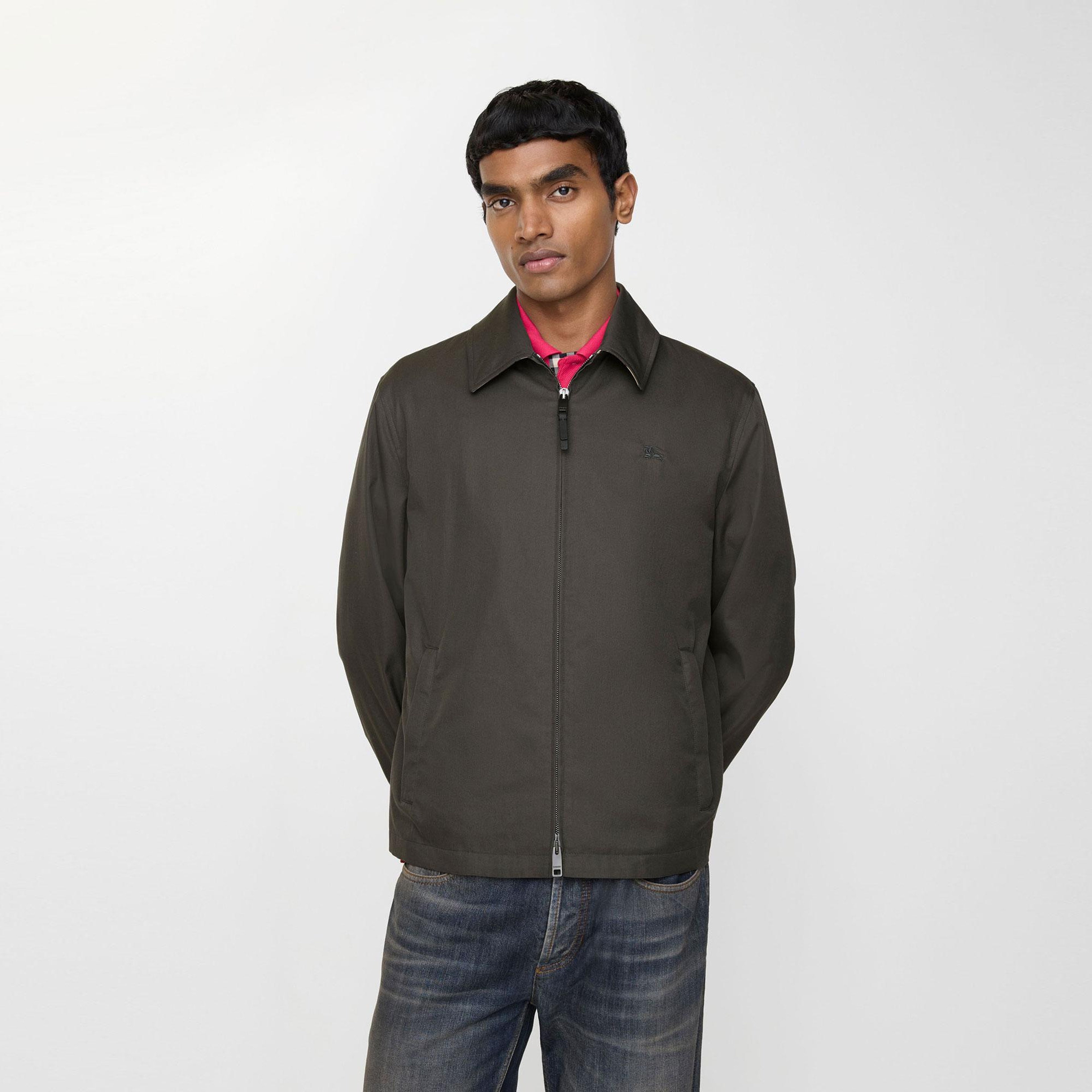 Burberry Erkek Antrasit Mont