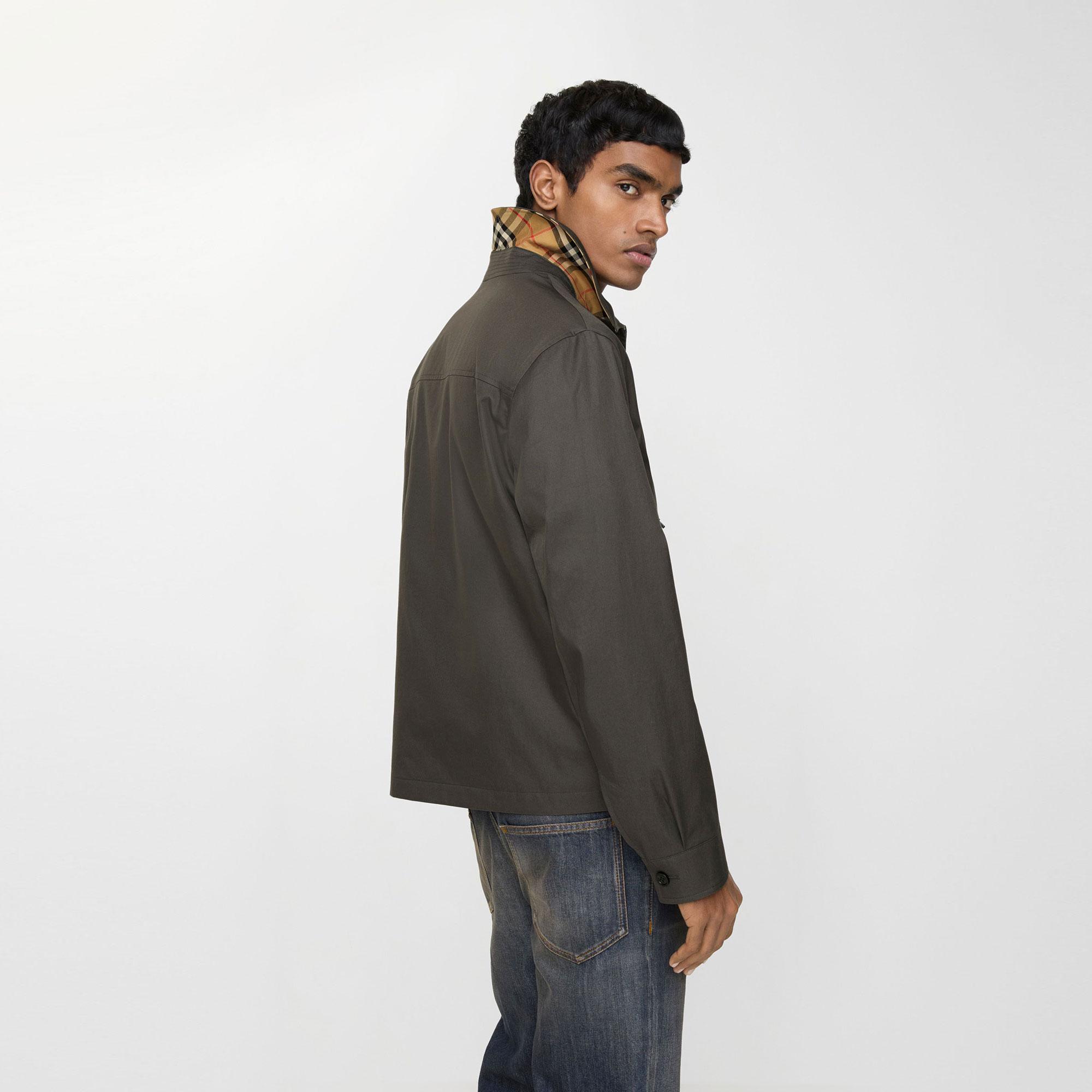 Burberry Erkek Antrasit Mont