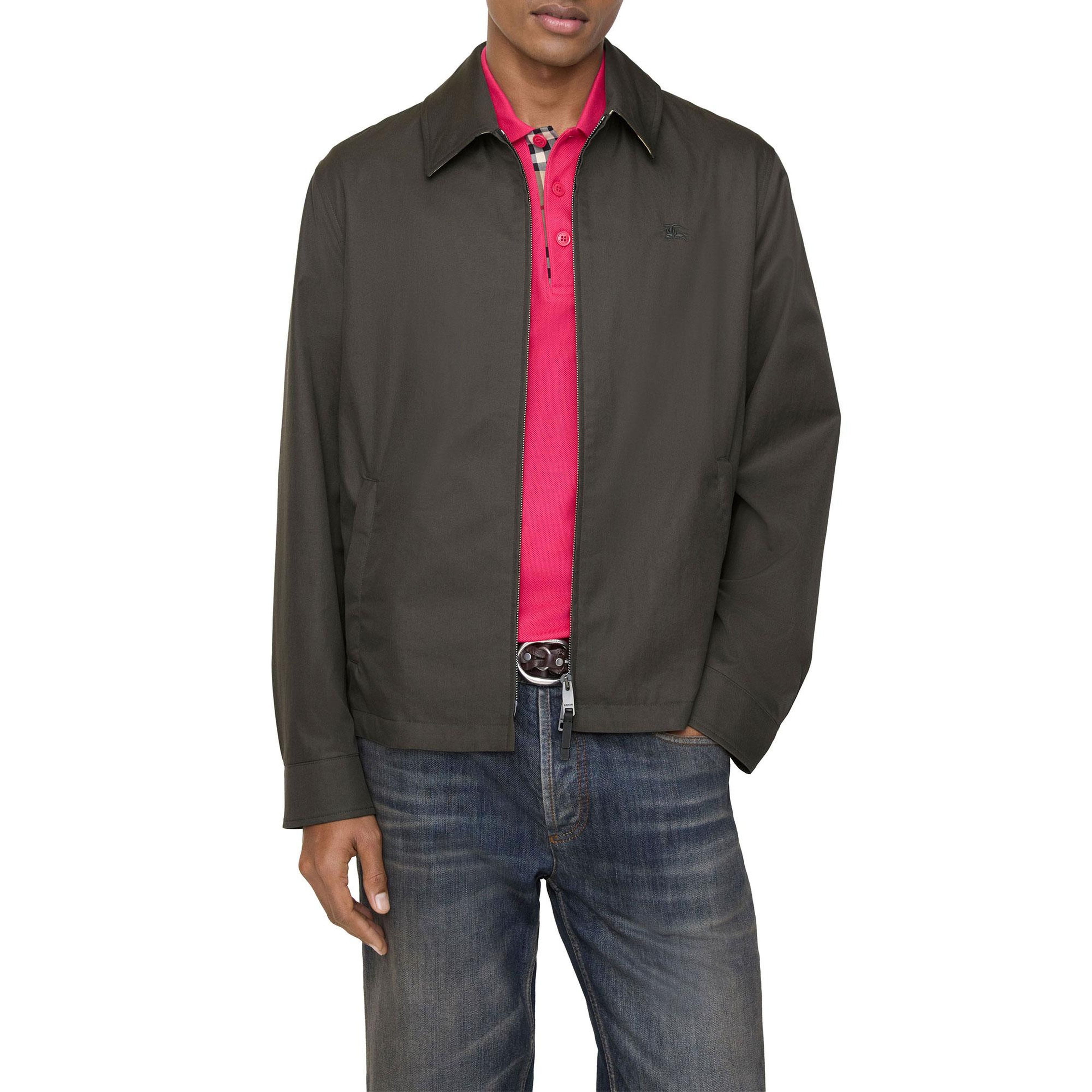 Burberry Erkek Antrasit Mont