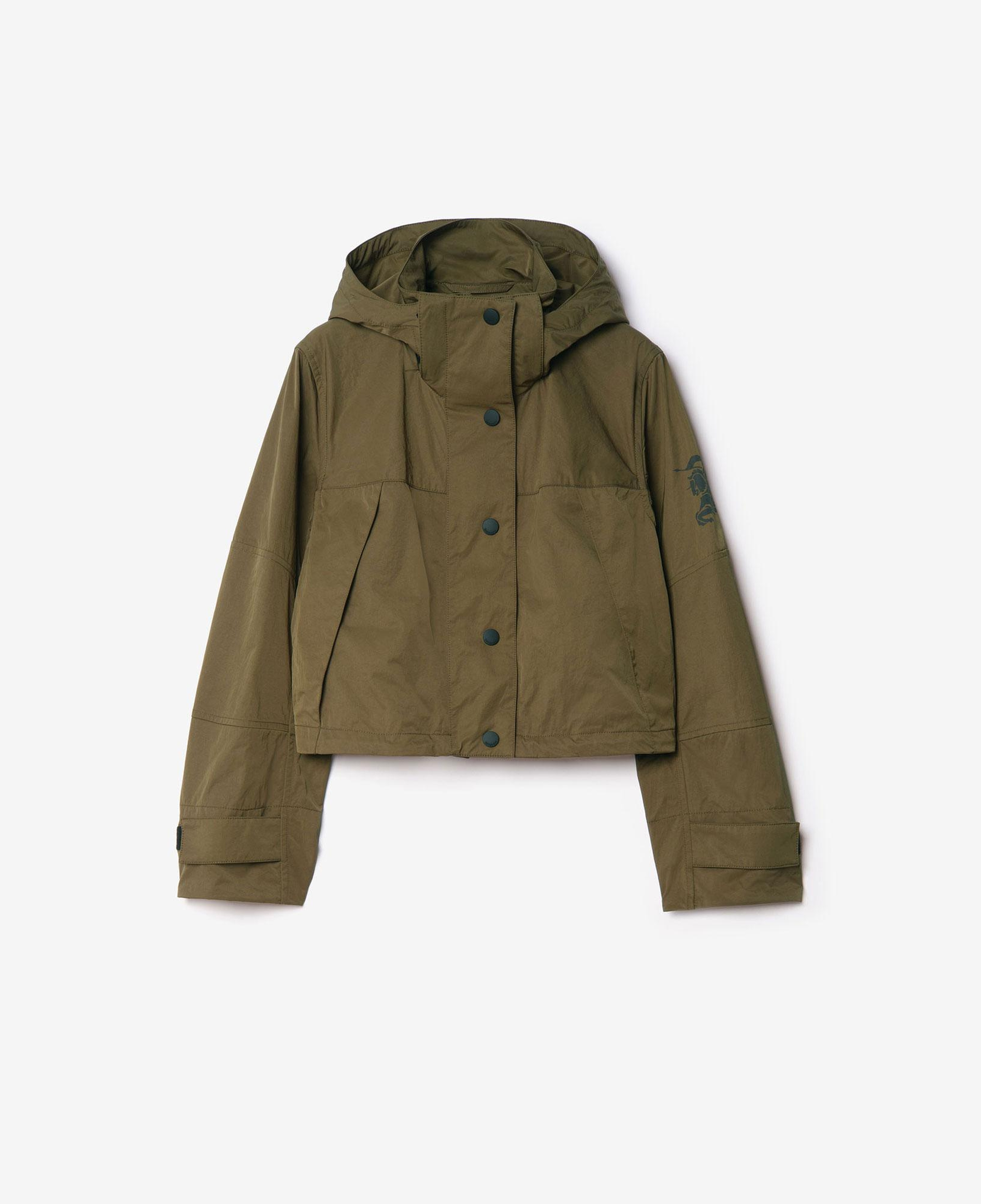 Burberry Cropped Nylon Norwood Kadın Haki Mont