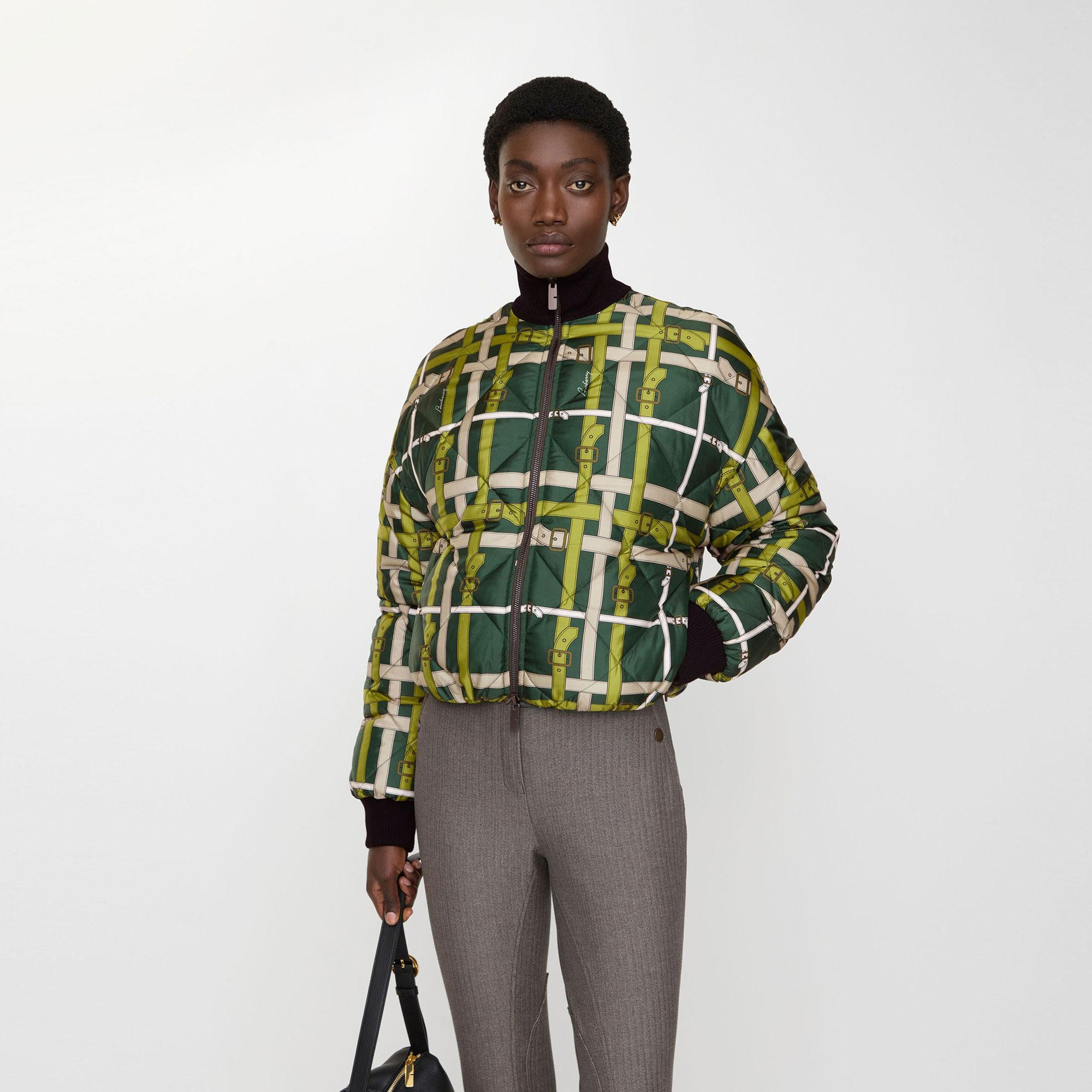 Burberry Kadın Haki Mont