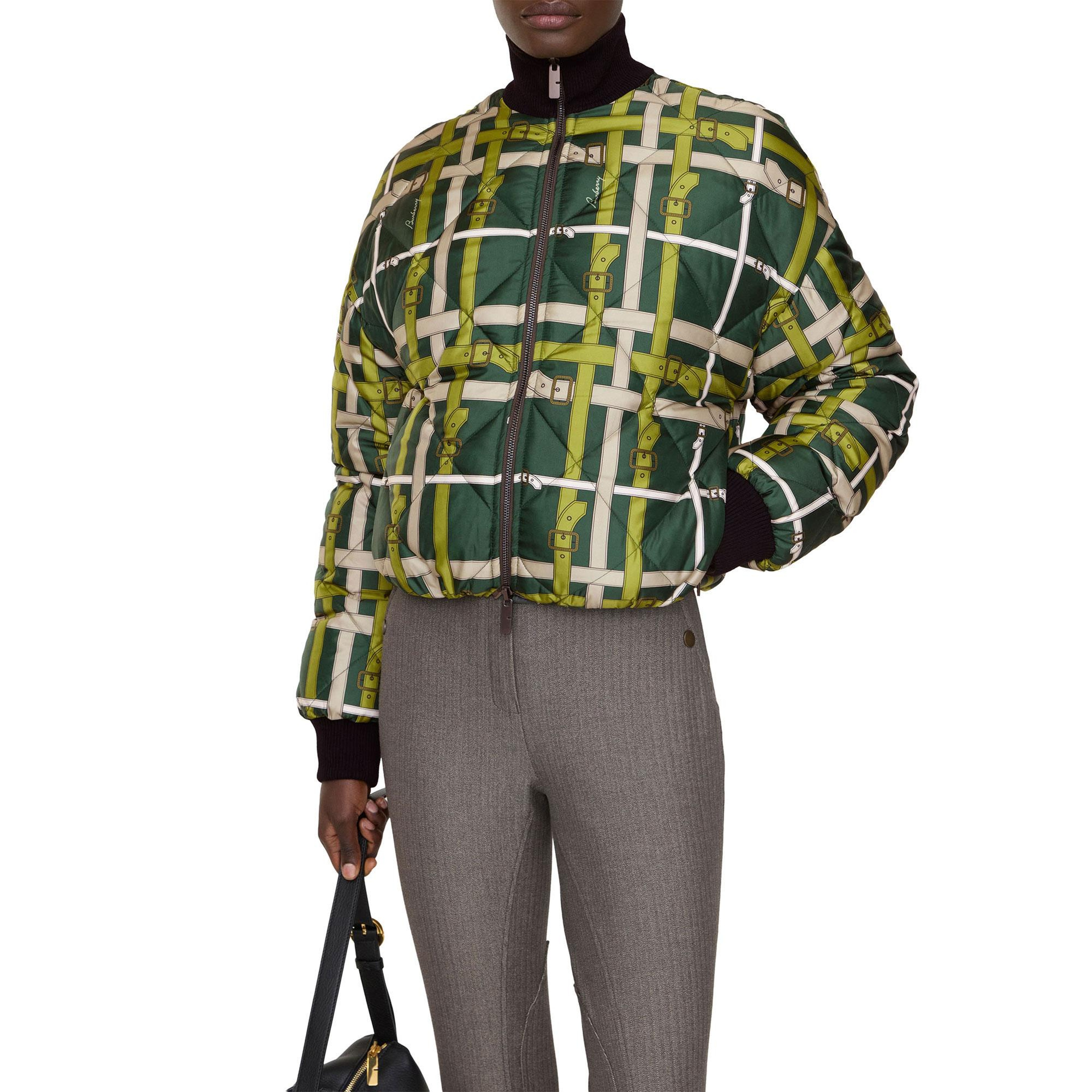 Burberry Kadın Haki Mont