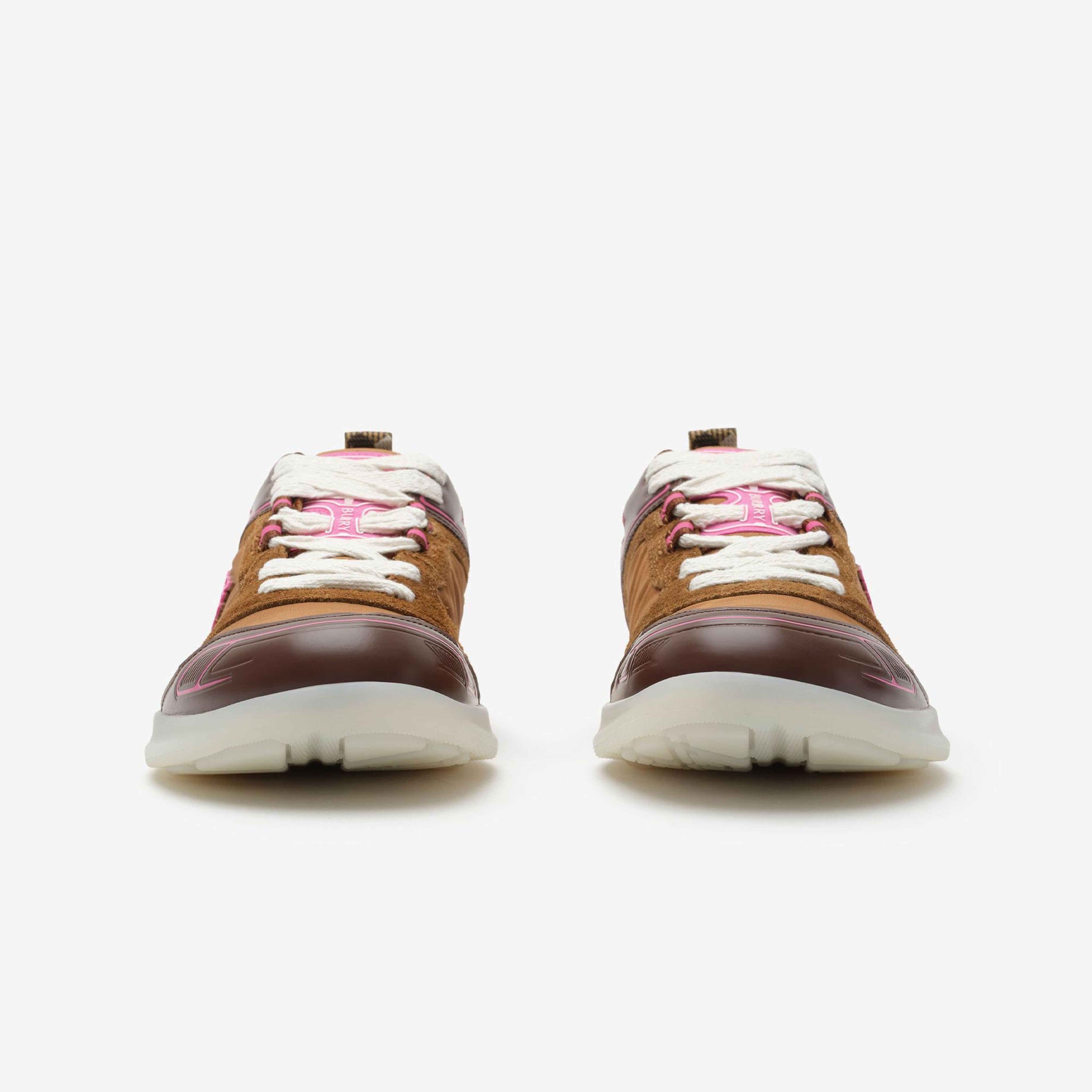 Burberry Matrix Sport Kadın Kahverengi Sneaker