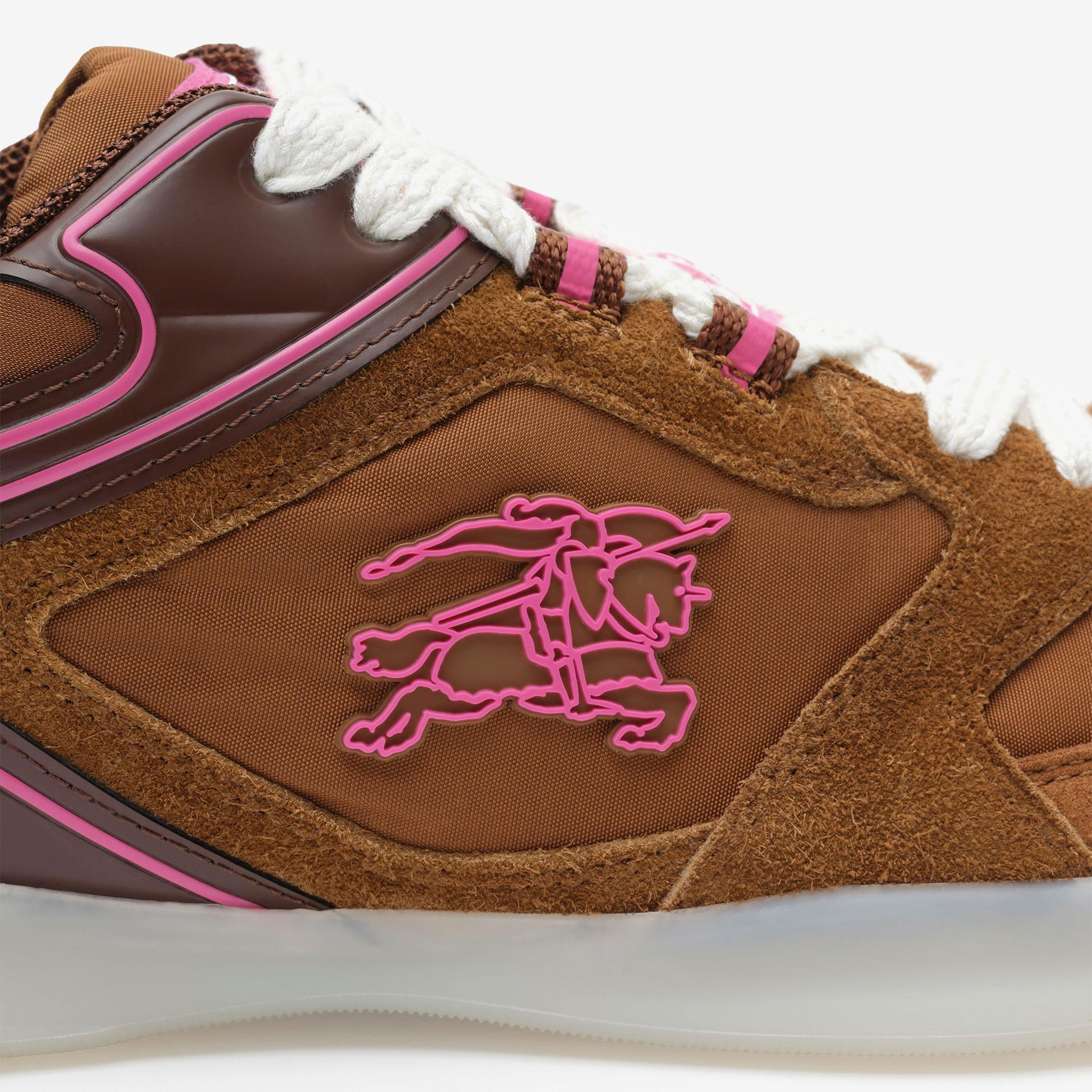 Burberry Matrix Sport Kadın Kahverengi Sneaker