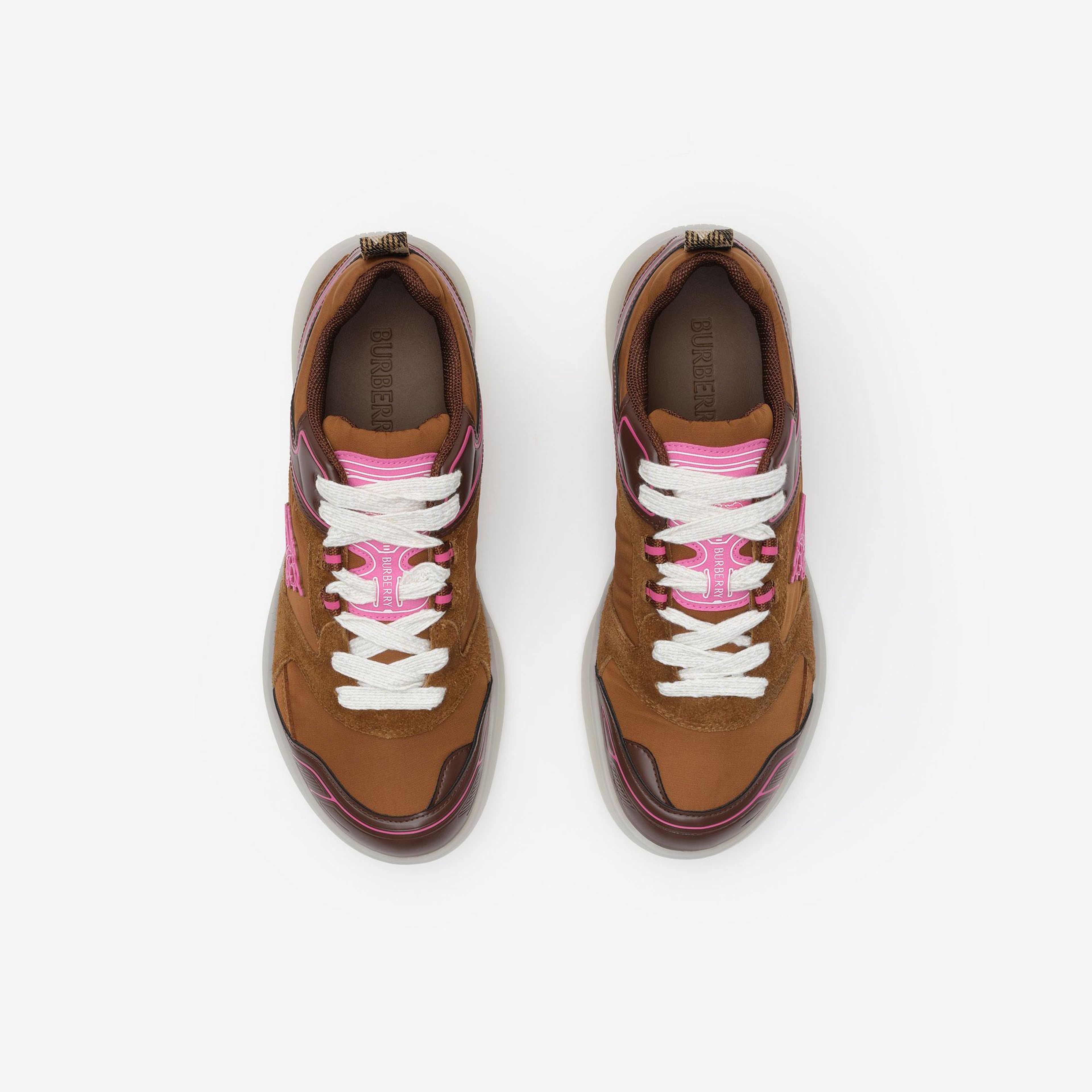 Burberry Matrix Sport Kadın Kahverengi Sneaker