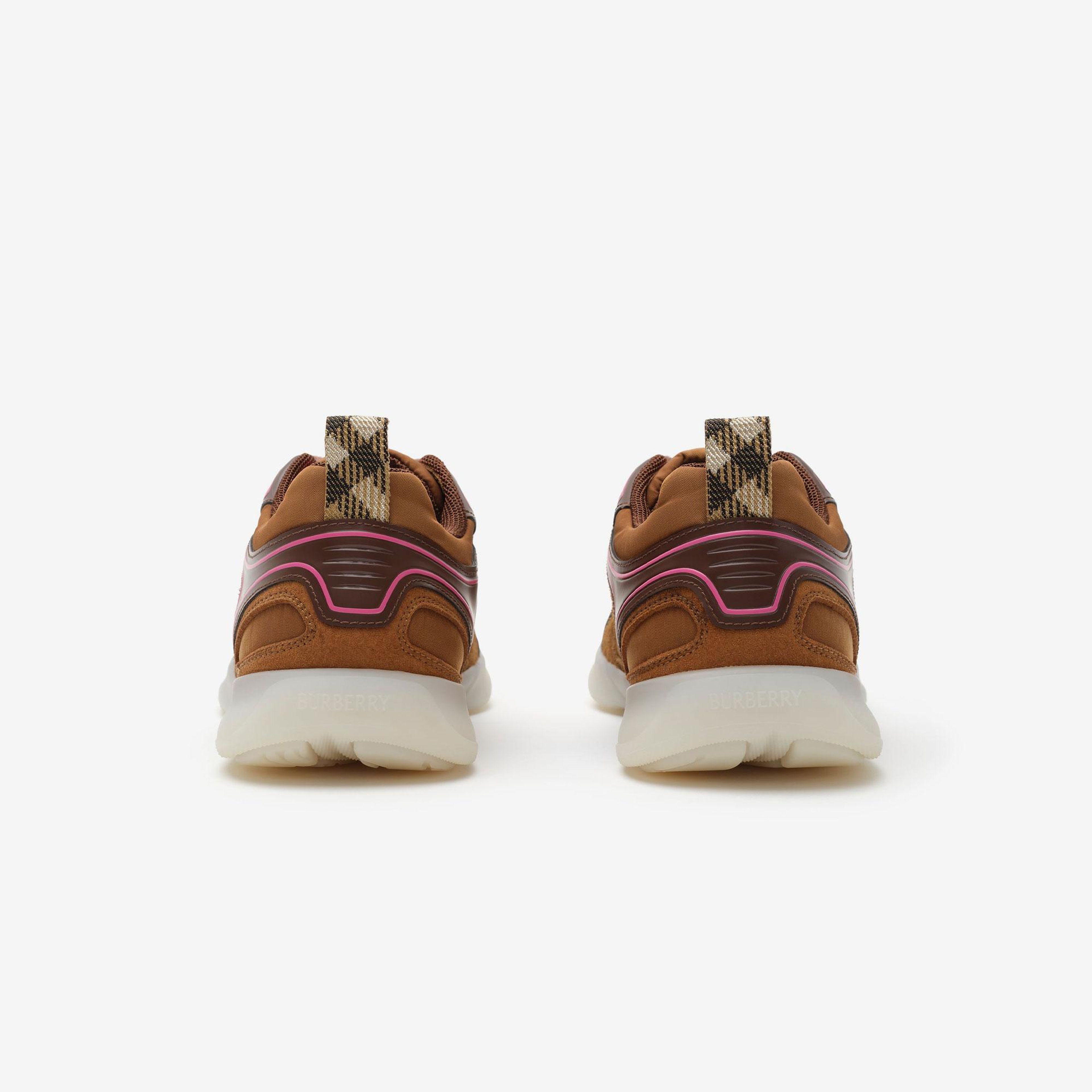 Burberry Matrix Sport Kadın Kahverengi Sneaker