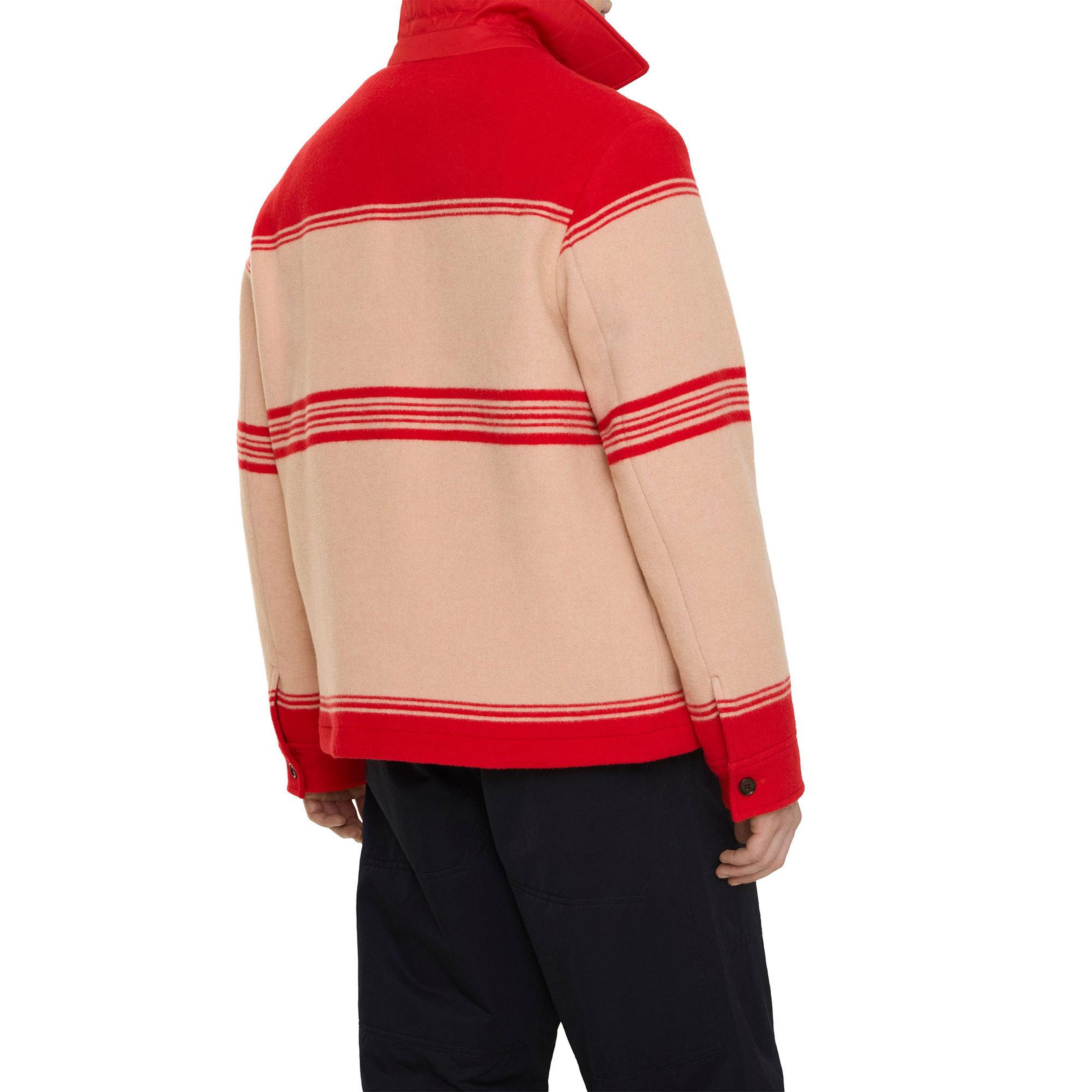 Burberry Erkek Kırmızı Mont