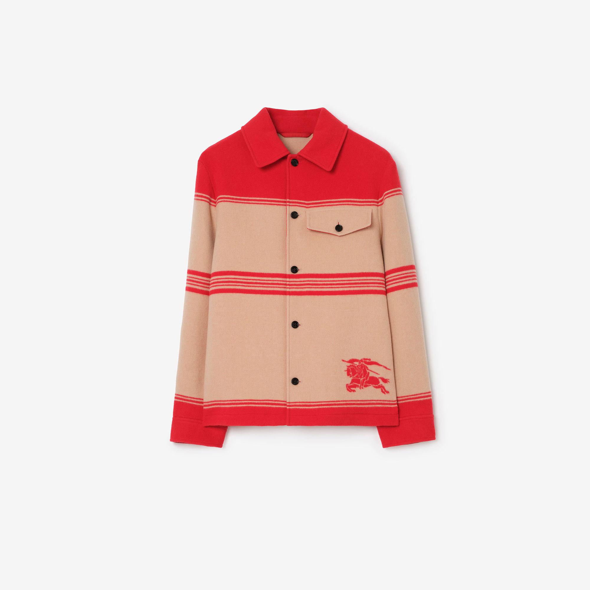 Burberry Erkek Kırmızı Mont