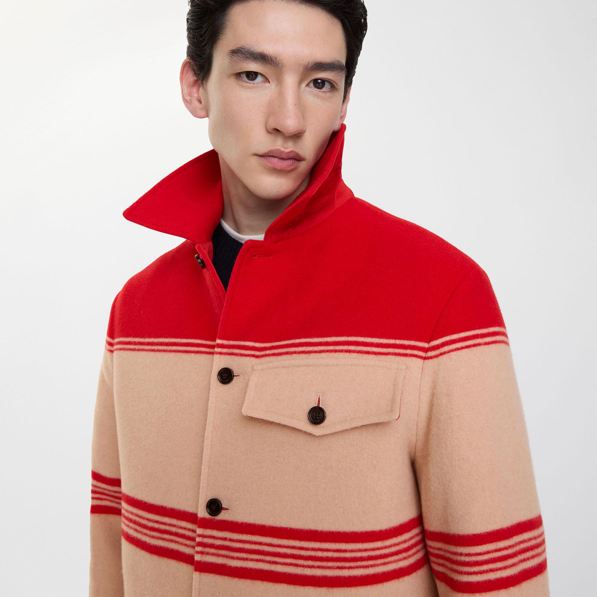 Burberry Erkek Kırmızı Mont