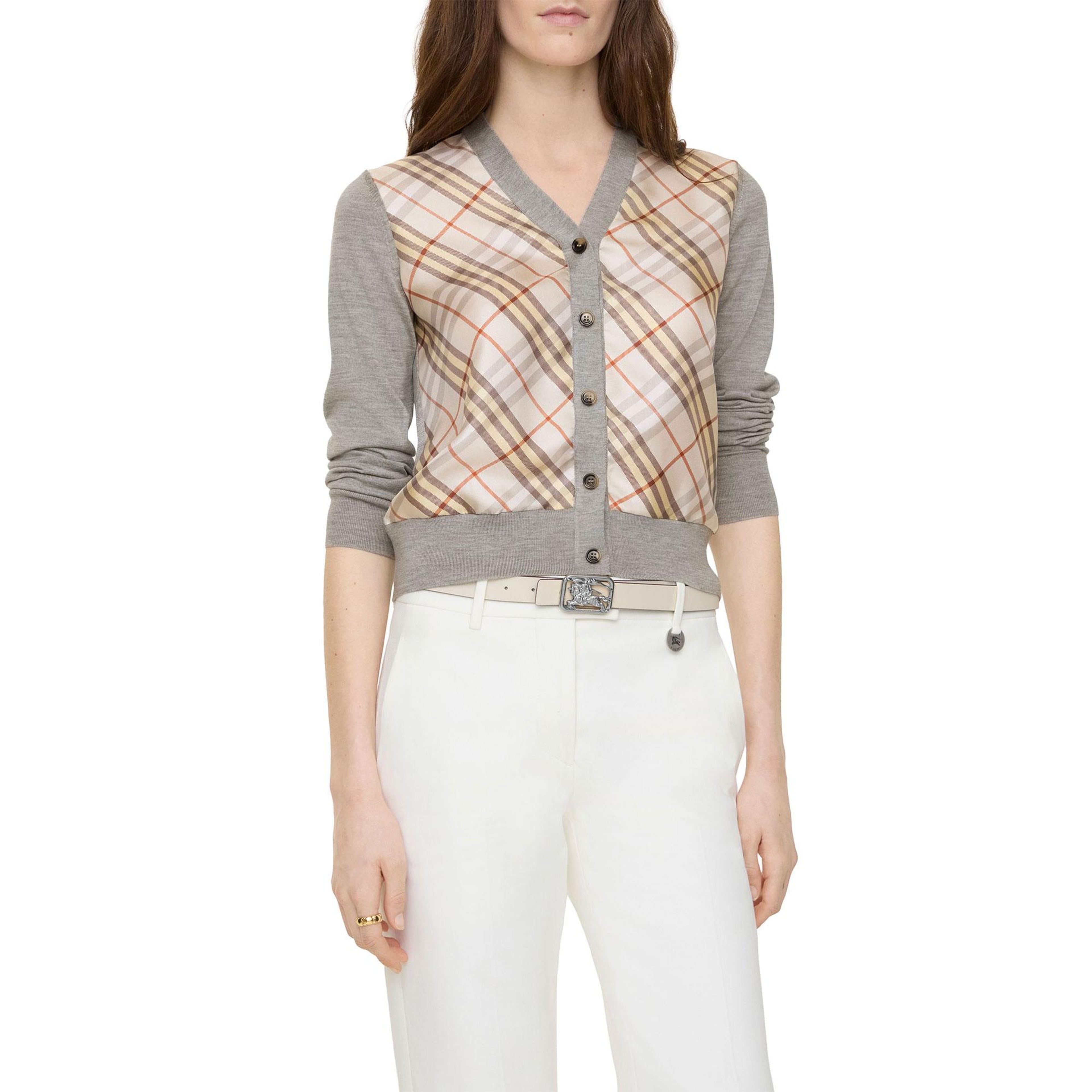 Burberry Kadın Bej Hırka