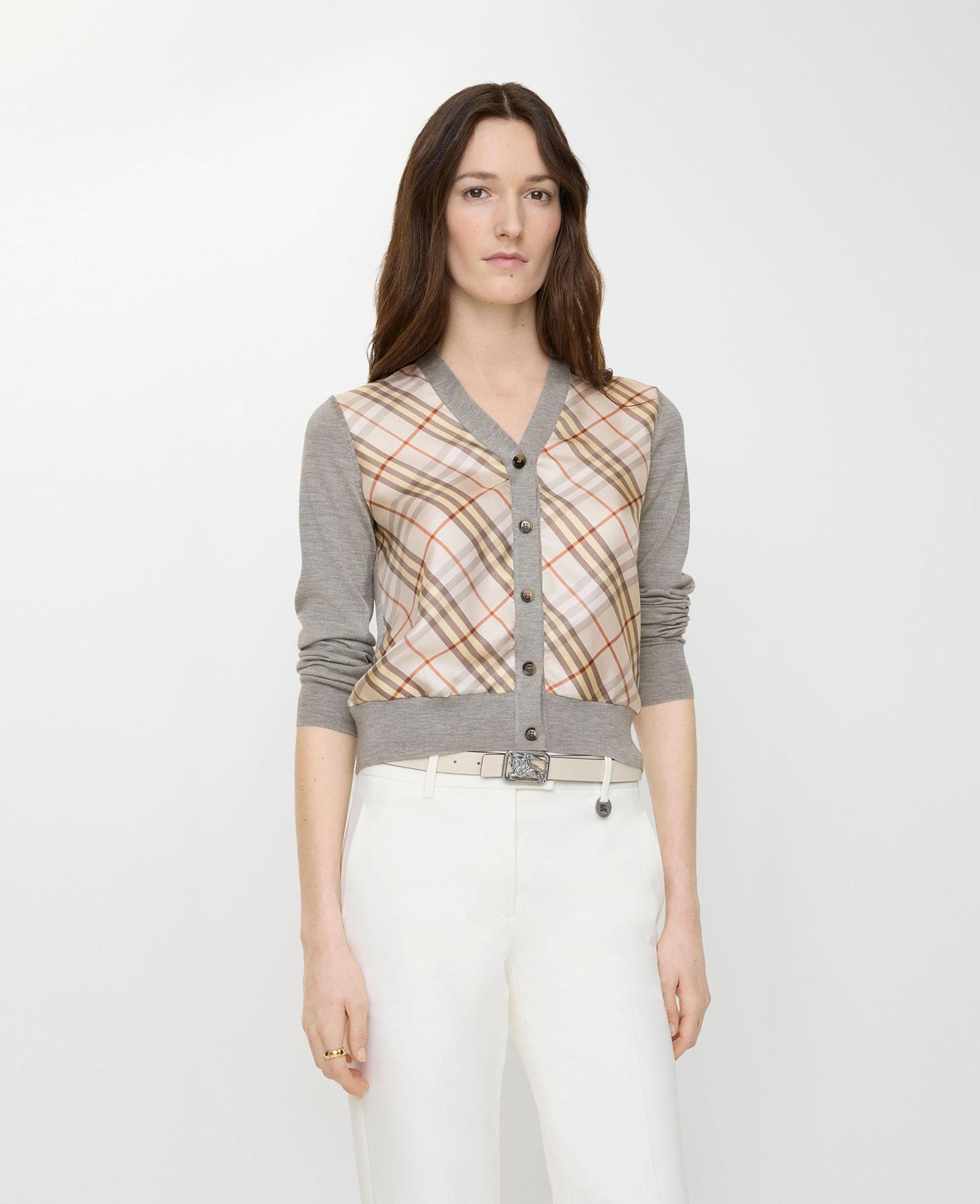 Burberry Kadın Bej Hırka