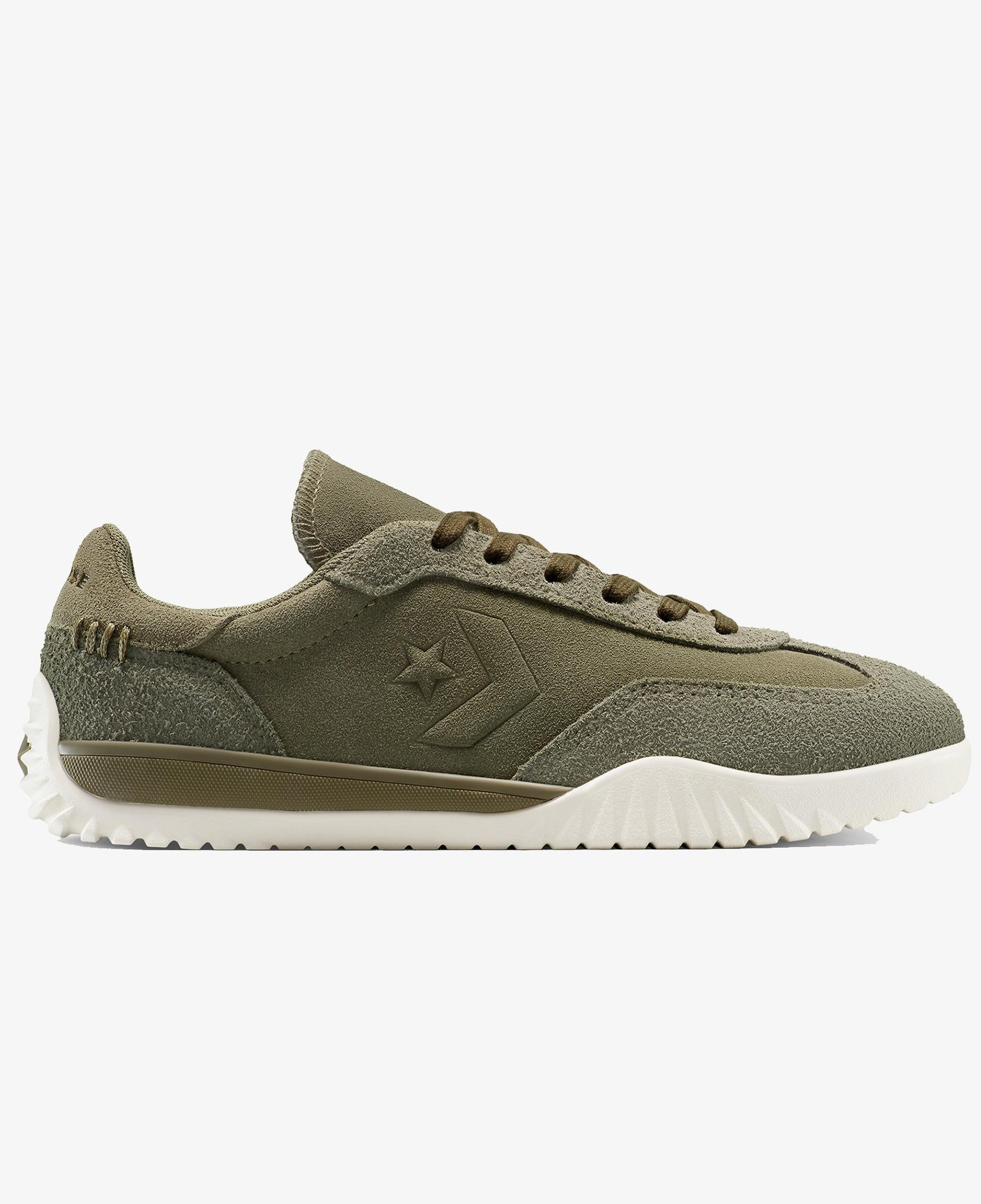 Converse Run Star Trainer Colourful Suede Unisex Haki Sneaker