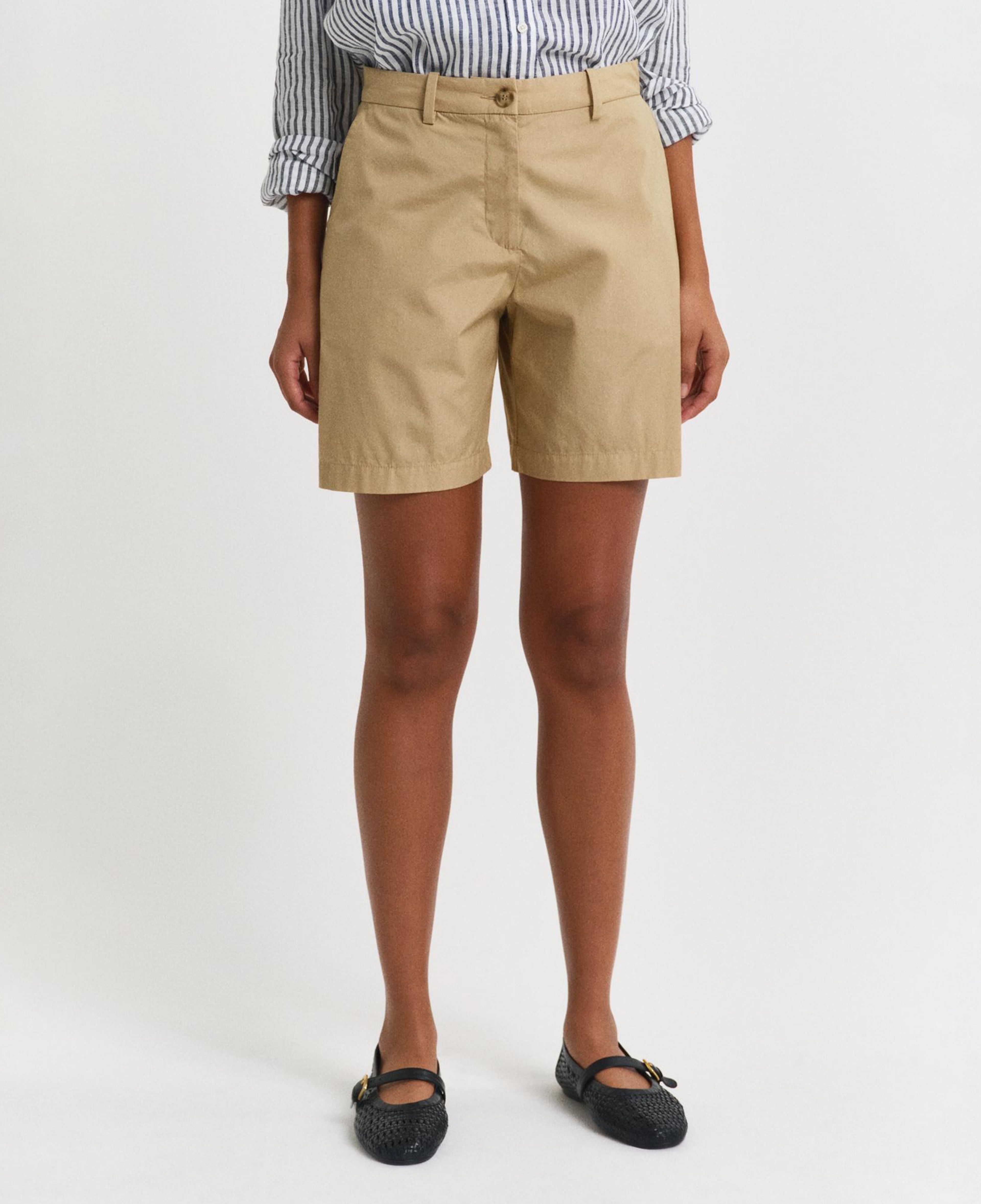 GANT Kadın Bej Relaxed Fit Şort