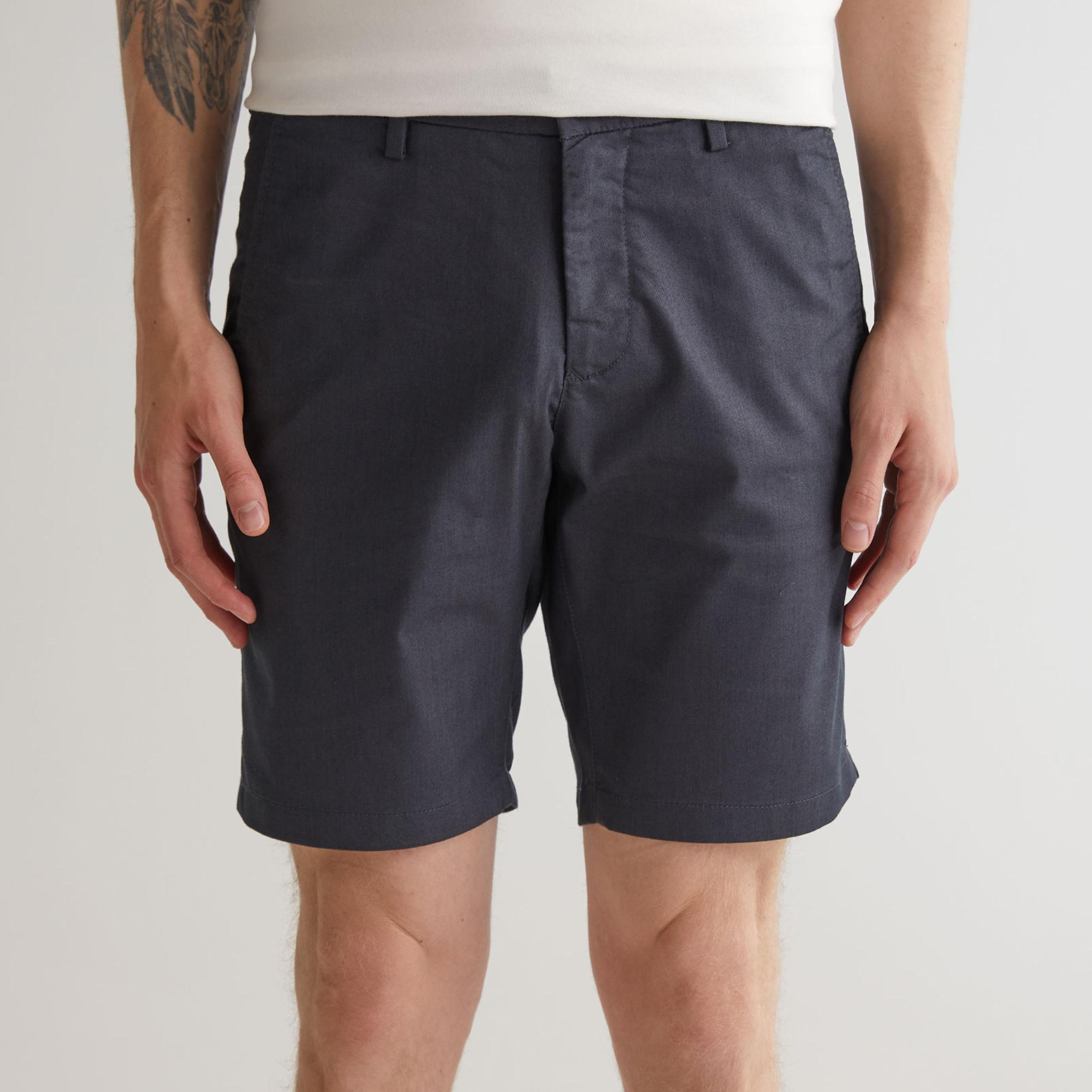 GANT Erkek Gri Slim Fit Şort