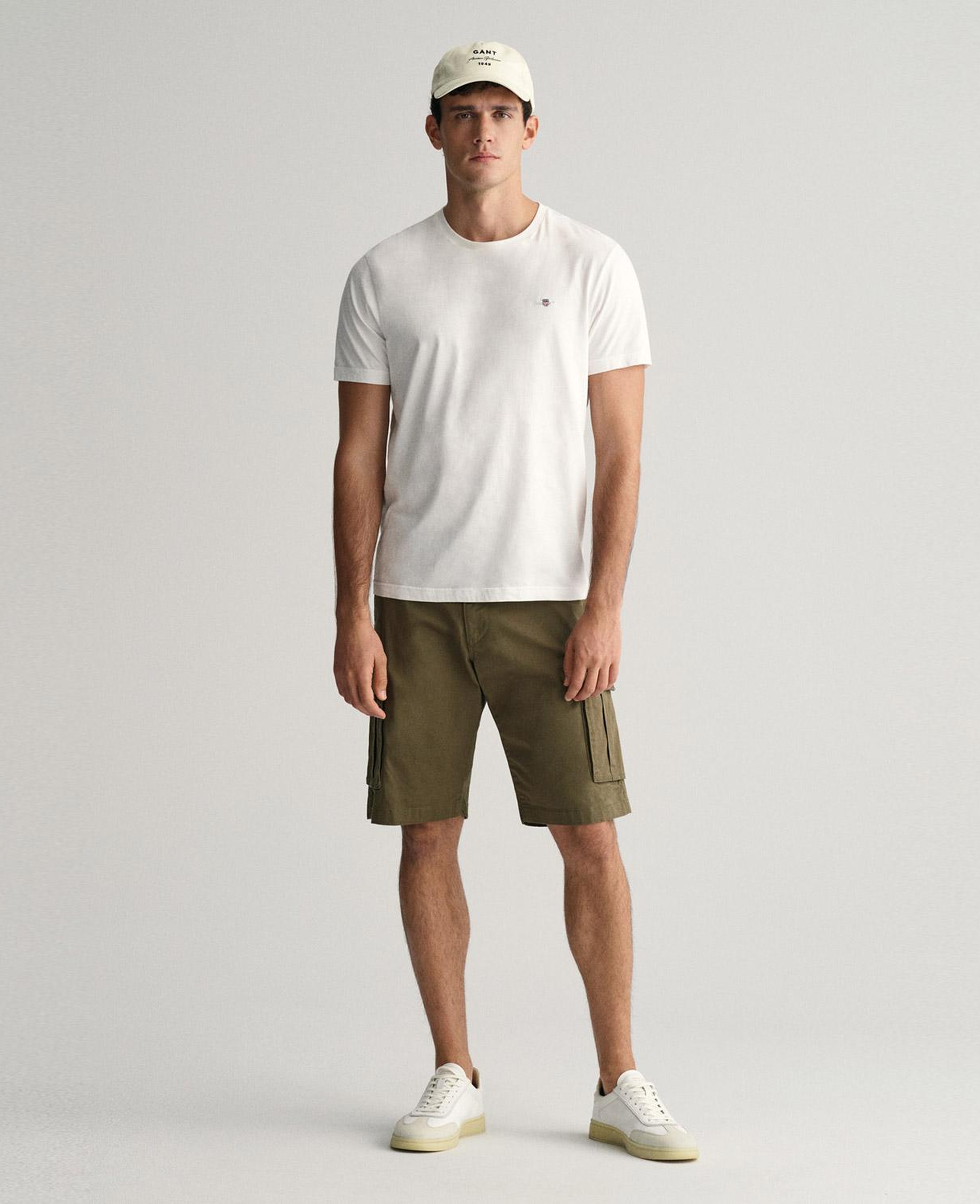 GANT Erkek Yeşil Relaxed Fit Şort