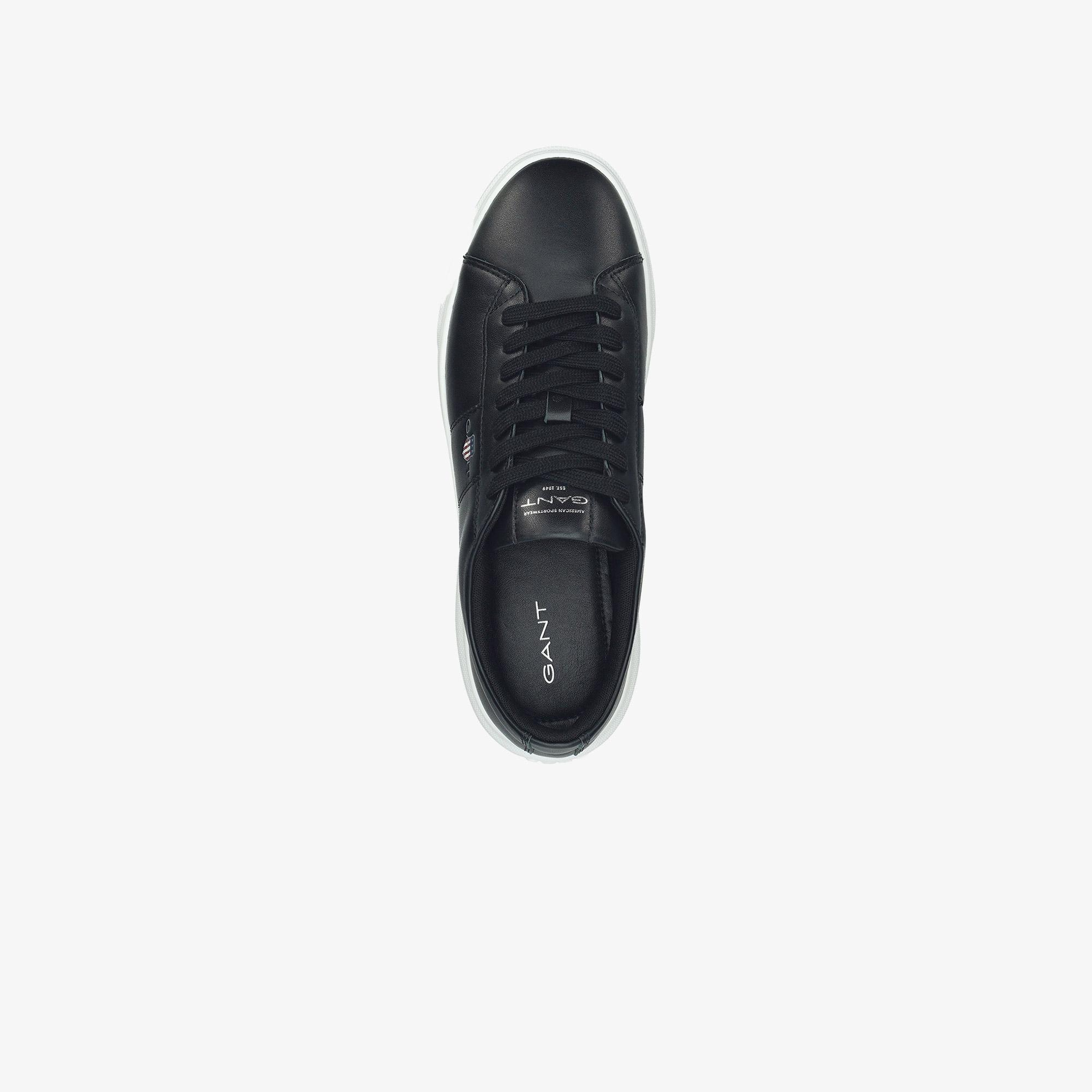 GANT Erkek Siyah Deri Joree Sneaker