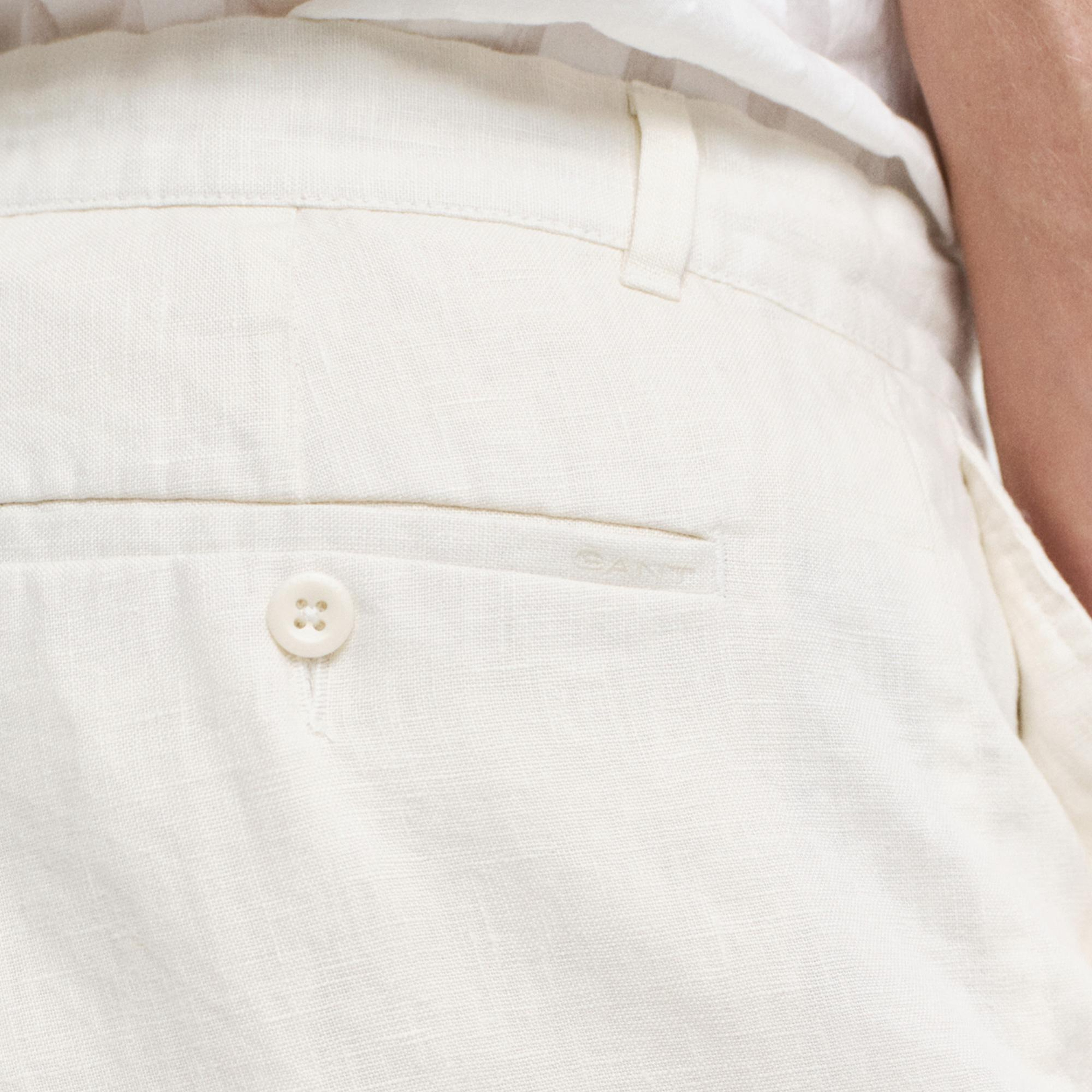 GANT Erkek Krem Relaxed Fit Şort