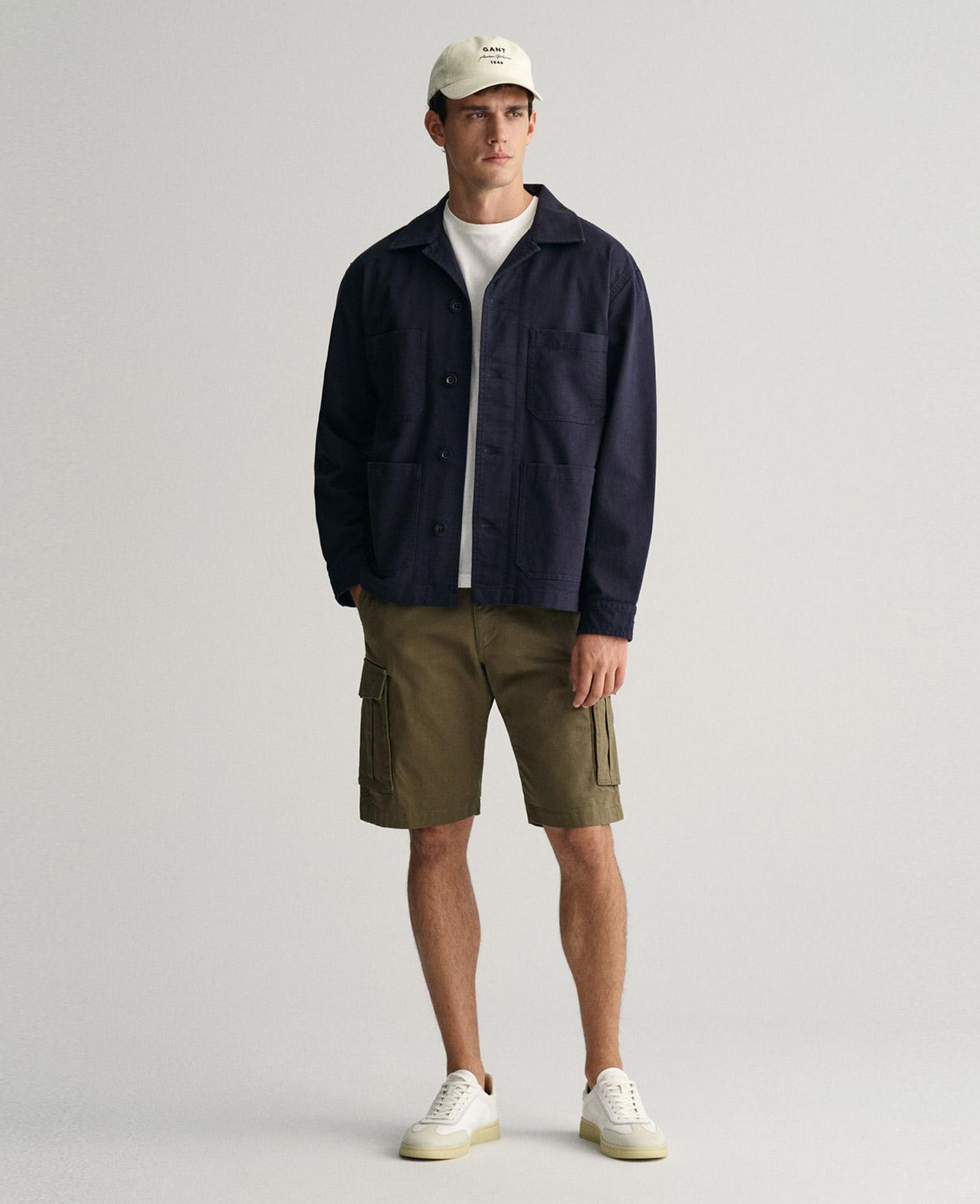 GANT Erkek Yeşil Relaxed Fit Şort