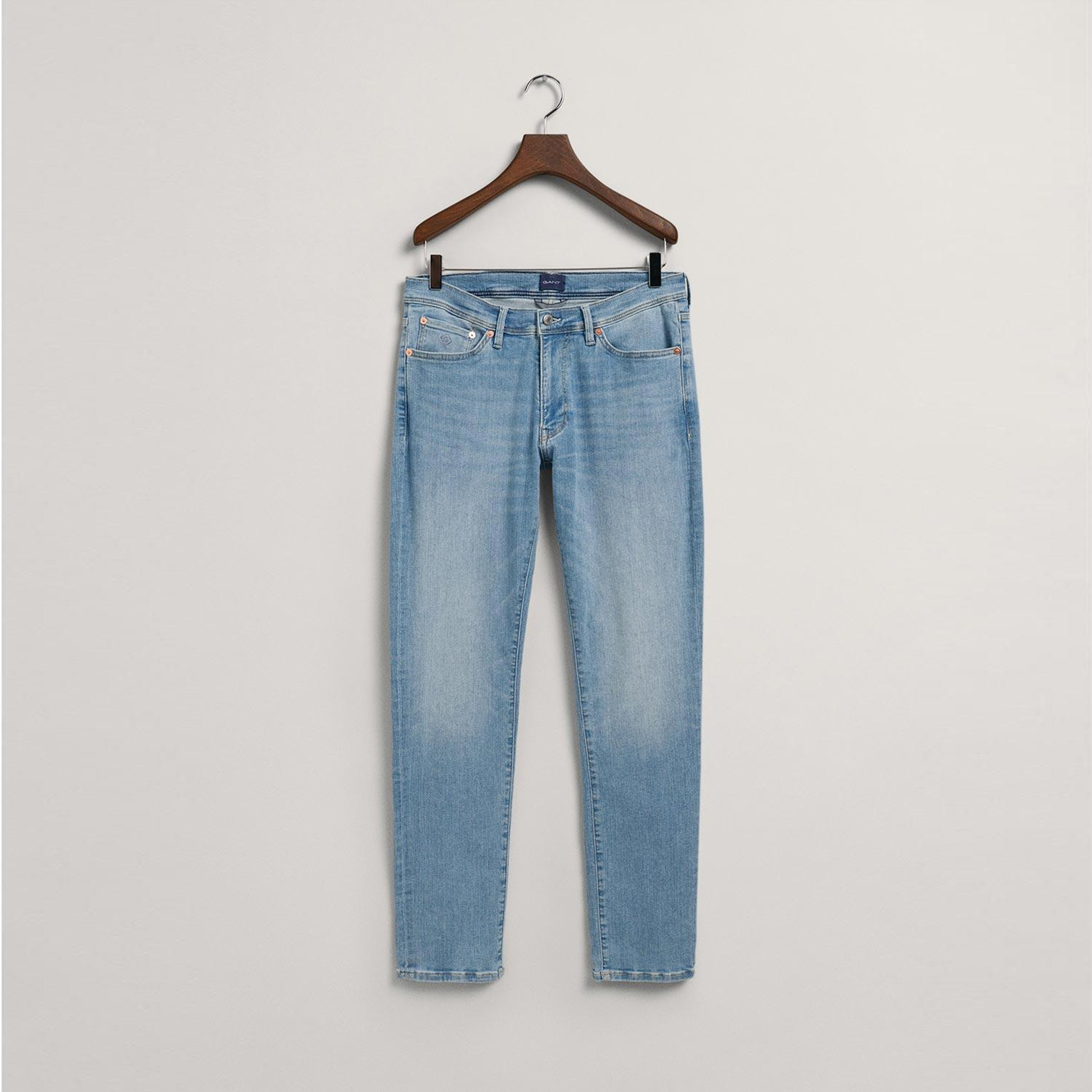 GANT Erkek Mavi Extra Slim Fit Jean Pantolon