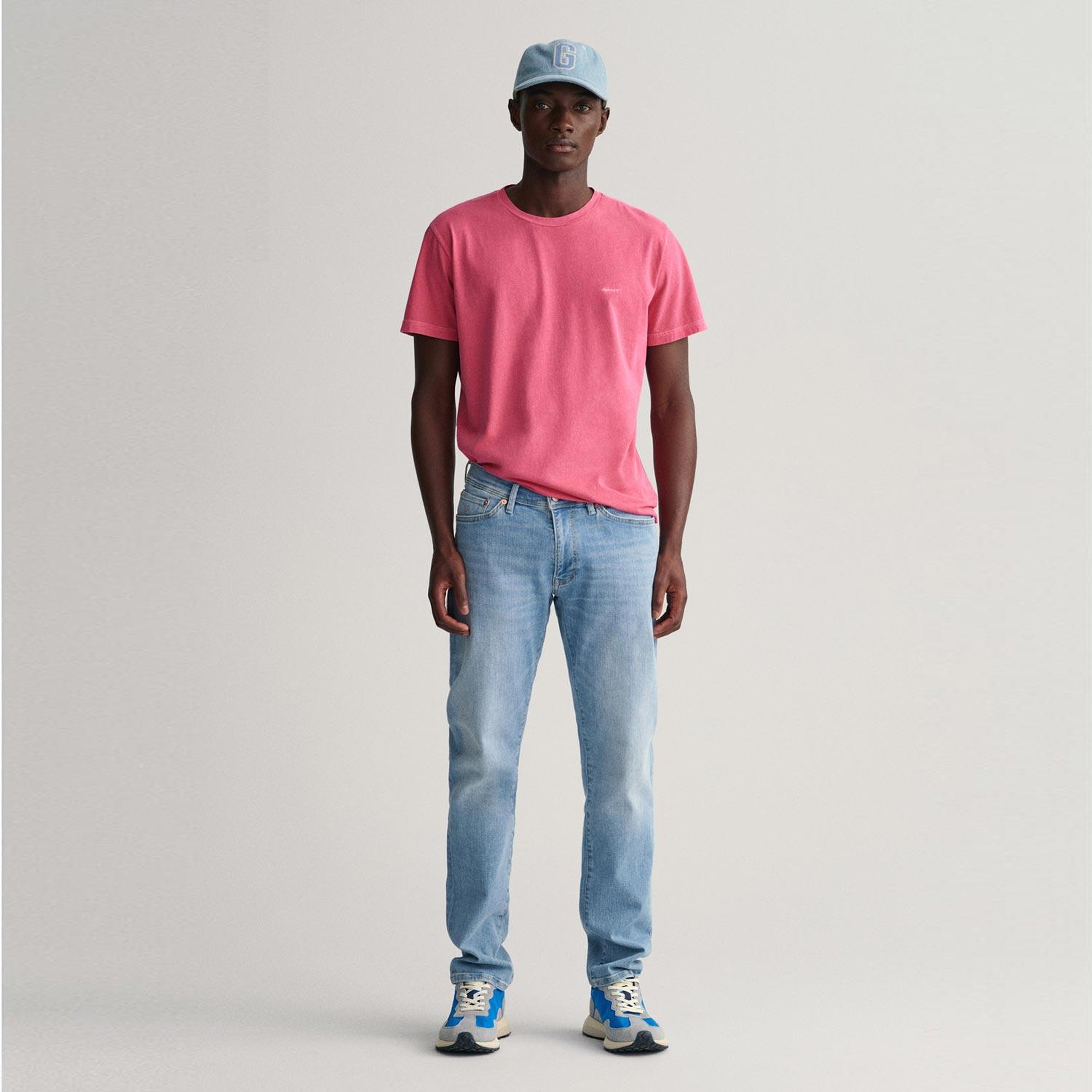 GANT Erkek Mavi Extra Slim Fit Jean Pantolon