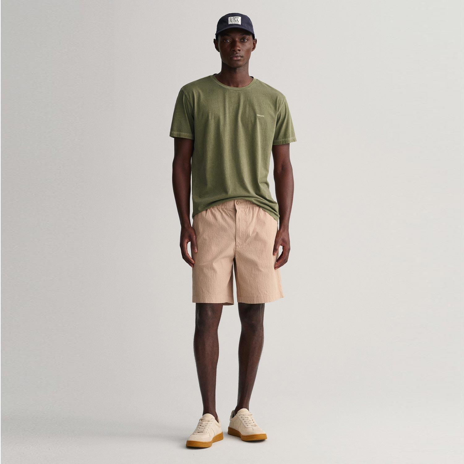 GANT Erkek Bej Regular Fit Şort