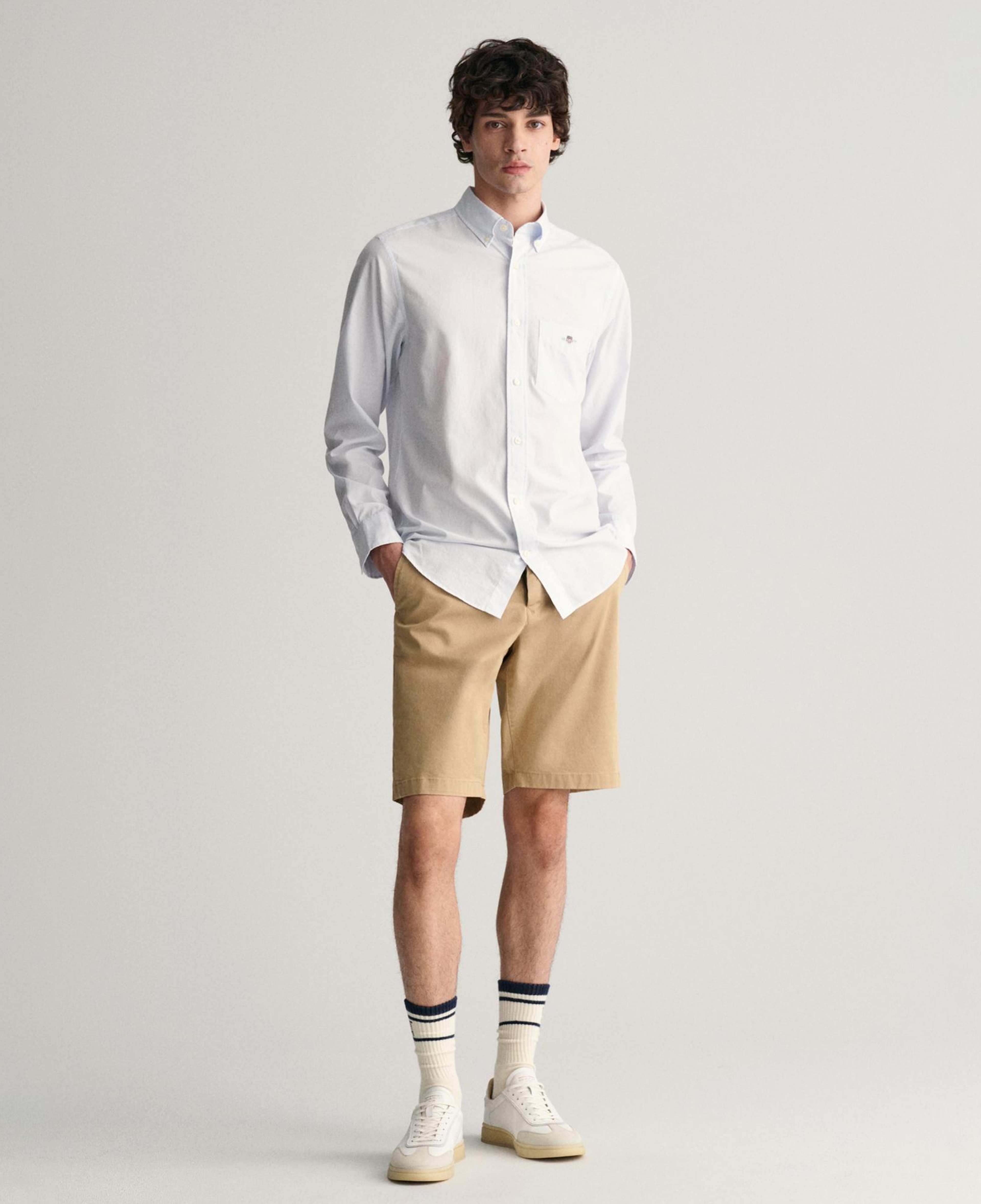 GANT Erkek Bej Relaxed Fit Chino Şort