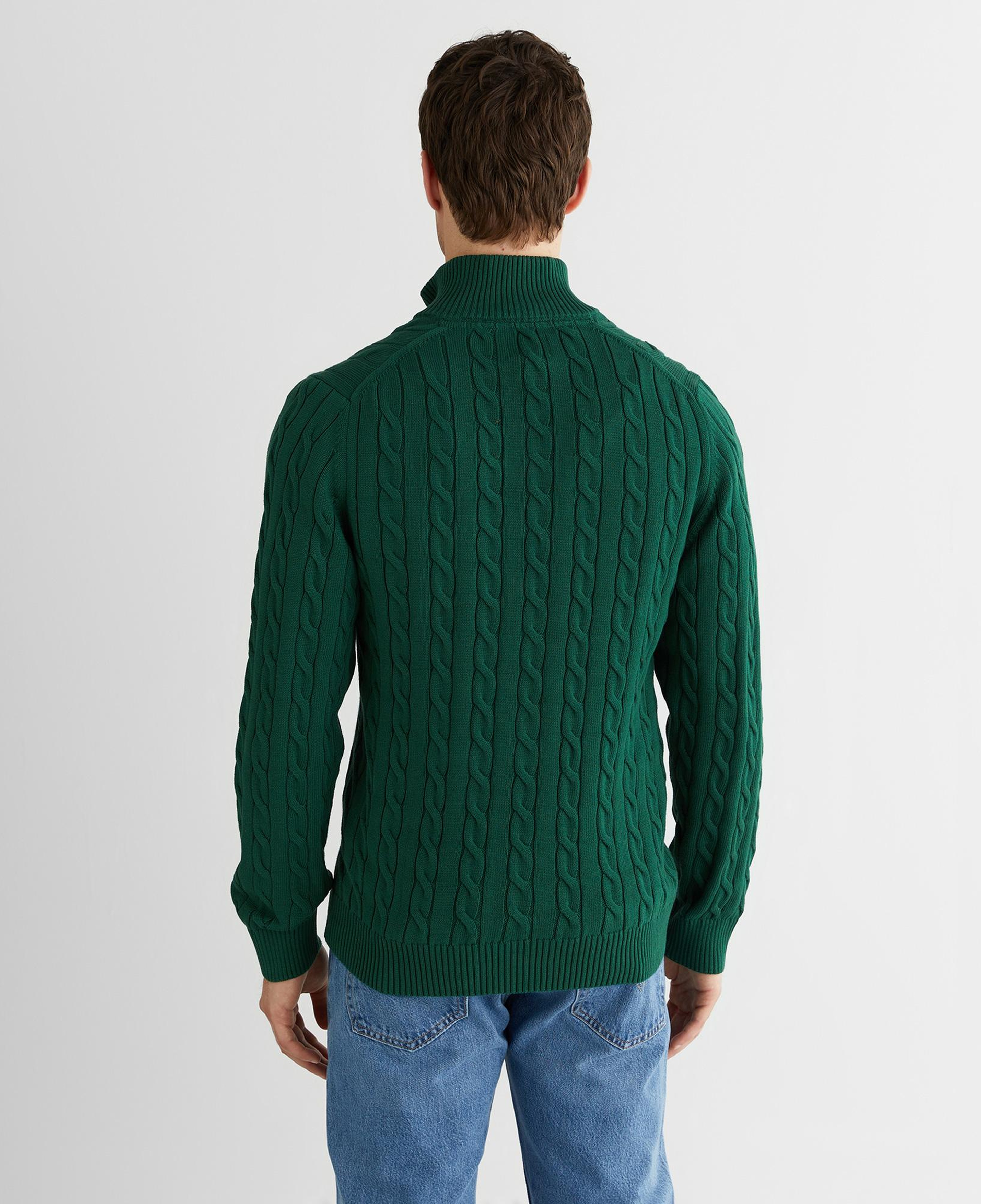 GANT Erkek Yeşil Regular Fit Kazak